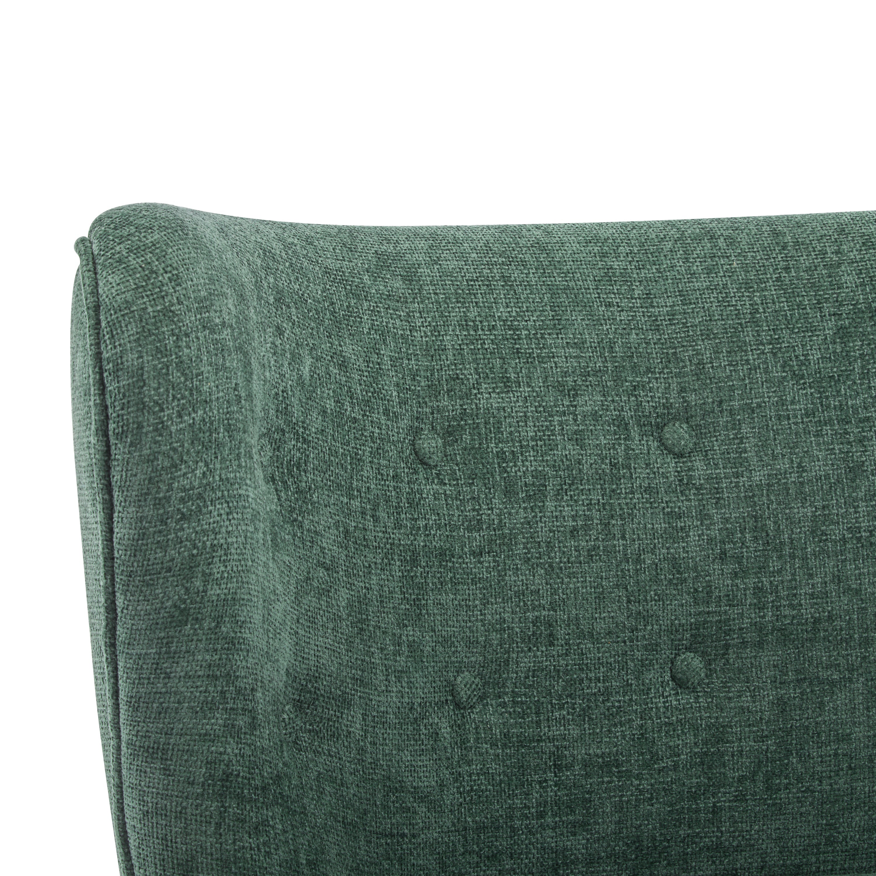 Bella Upholstered Wingback Armless Accent Chair