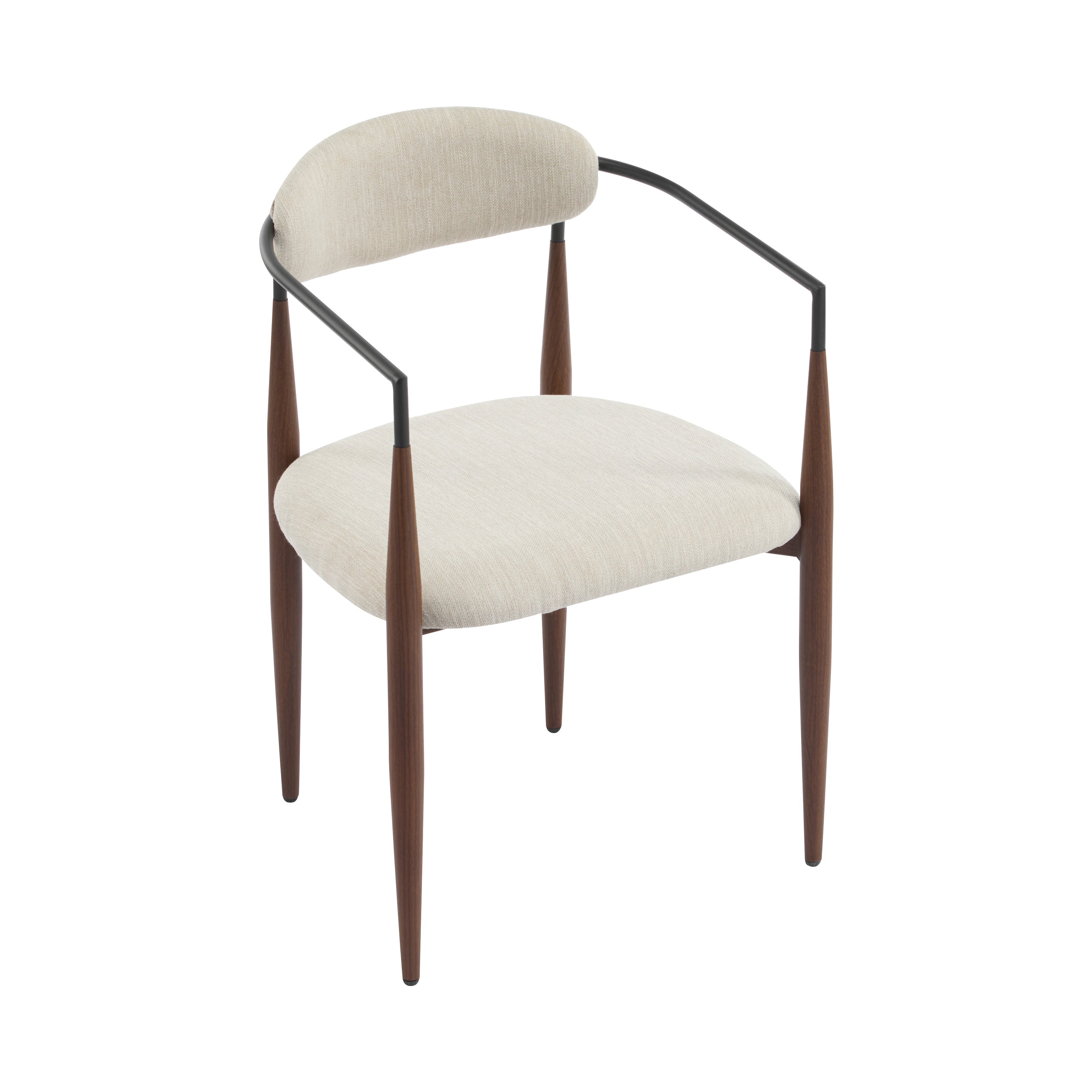 Fielding Mid-Century Modern Dining Chair, Set of 2