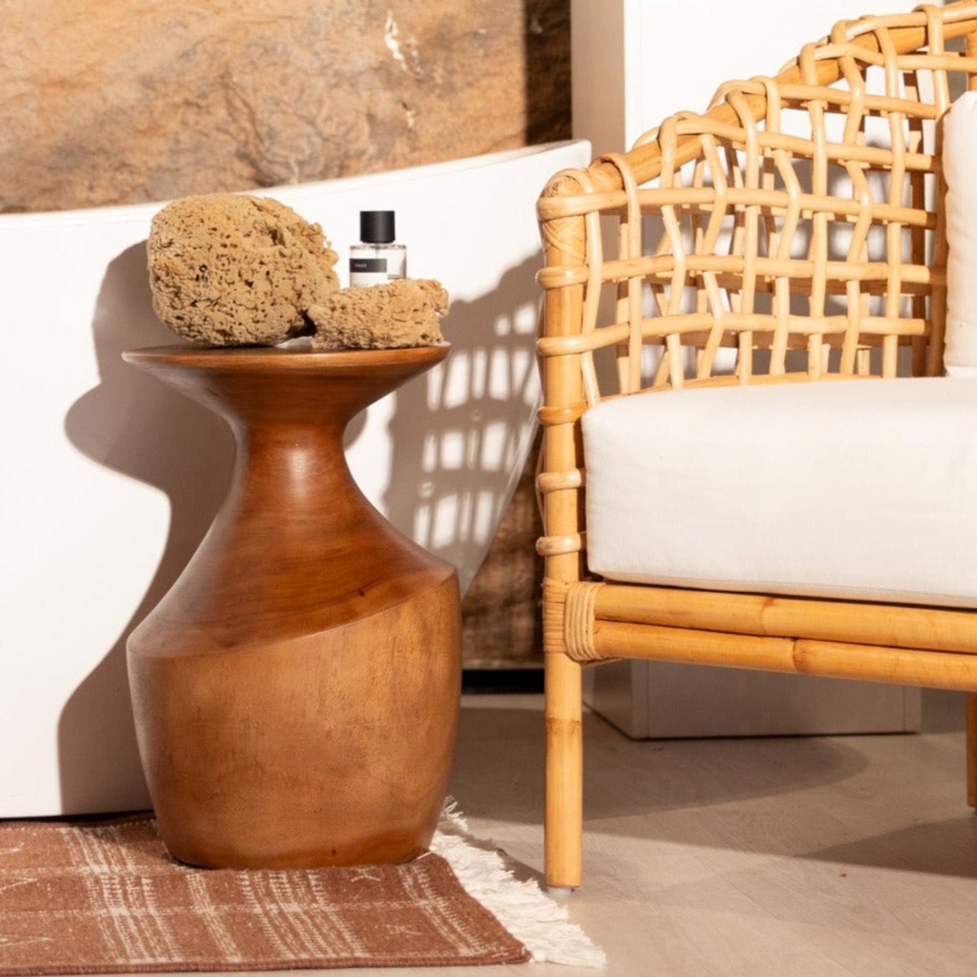 Allura Asymmetrical Side Table