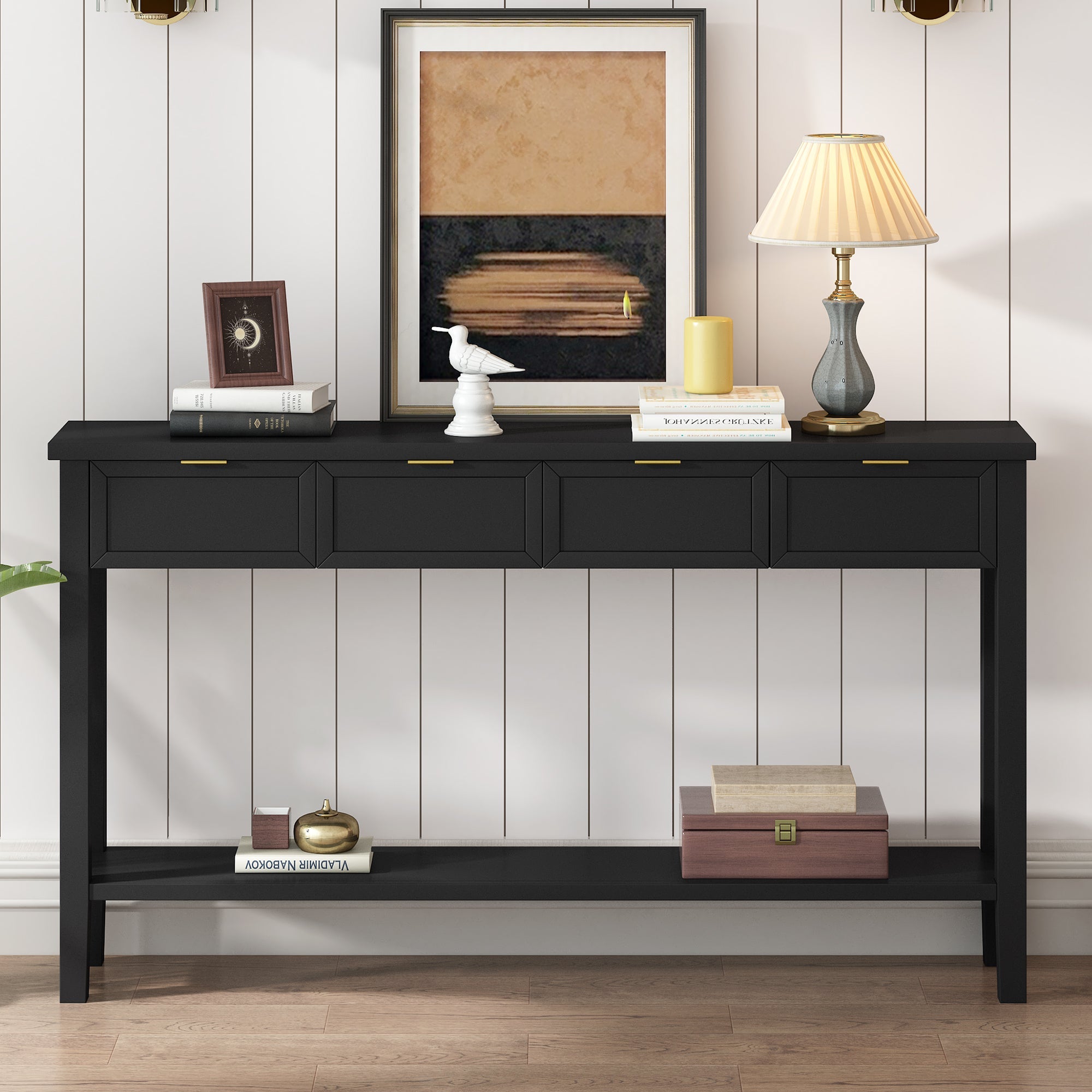 Contemporary Entryway Console Table
