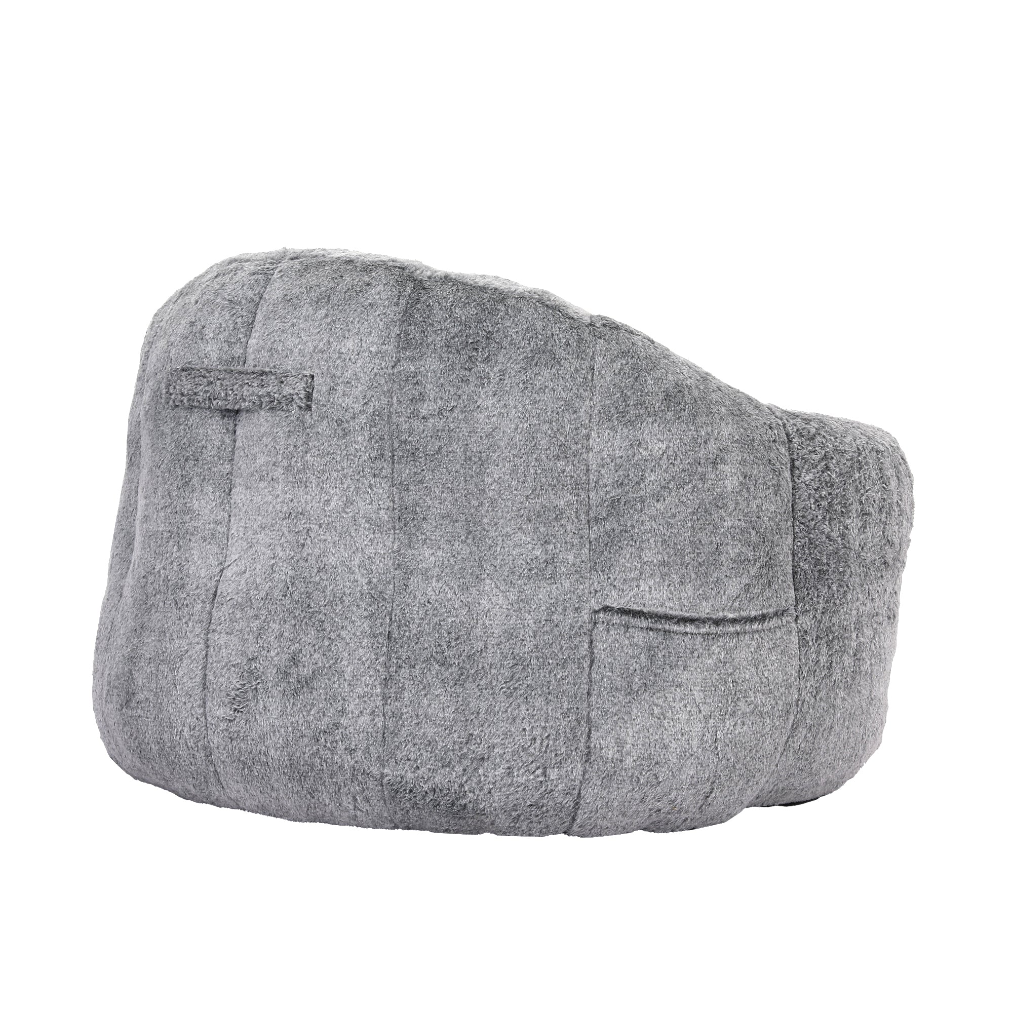 Beanbag Sofa Chair with Armrests Stuffed with High-Density Foam