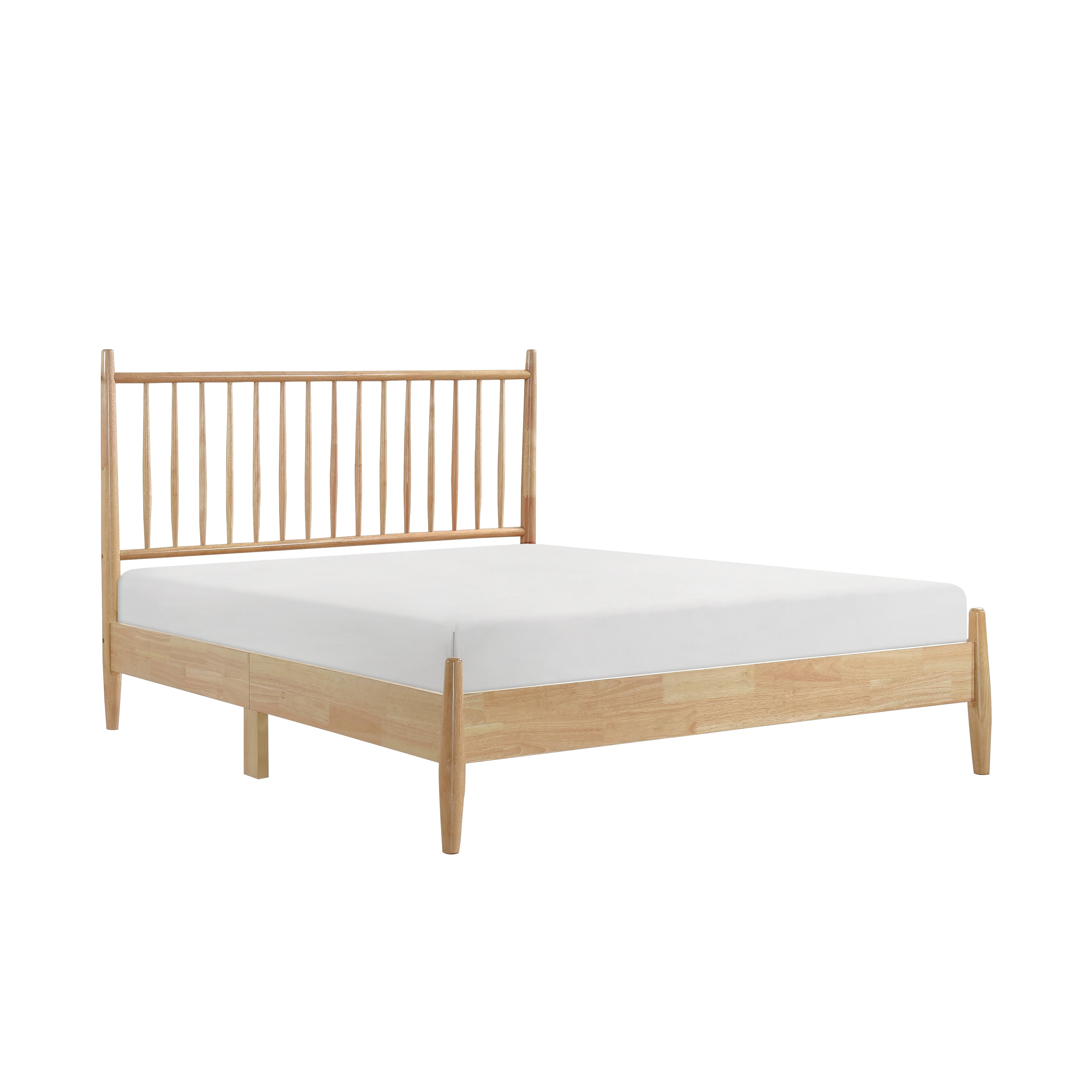 Mid-Century Modern Platform Bed