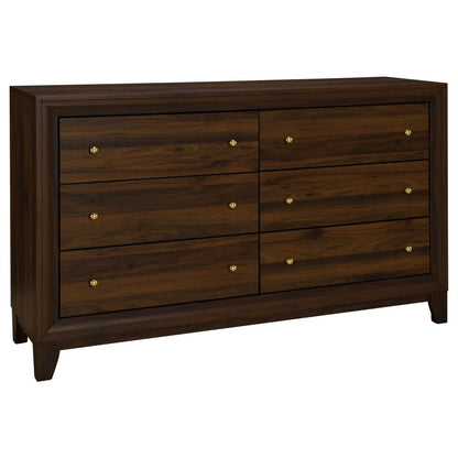Welsley 3-piece Queen Bedroom Set Walnut