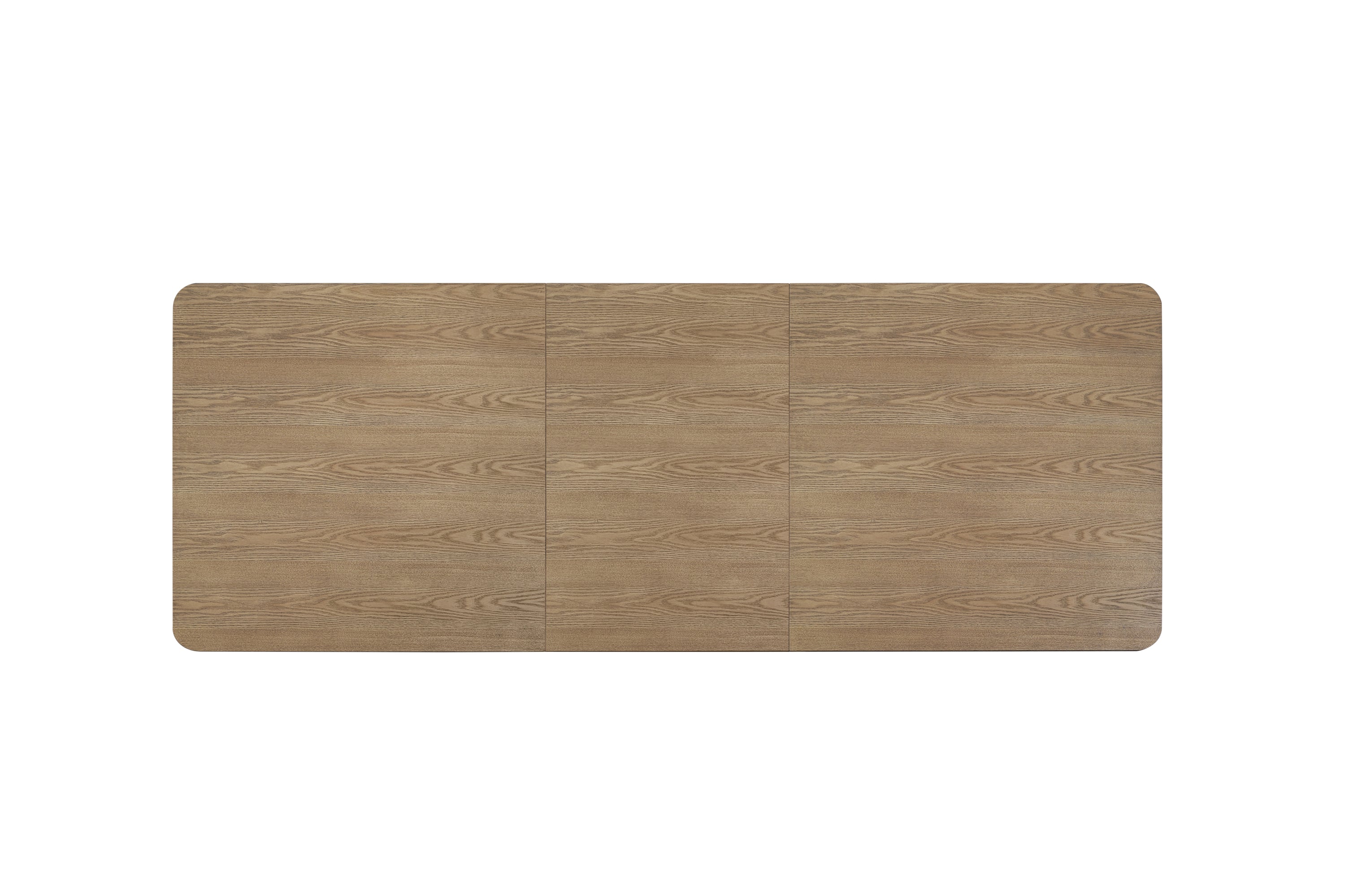 Double Pedestal Table In Latte Finish