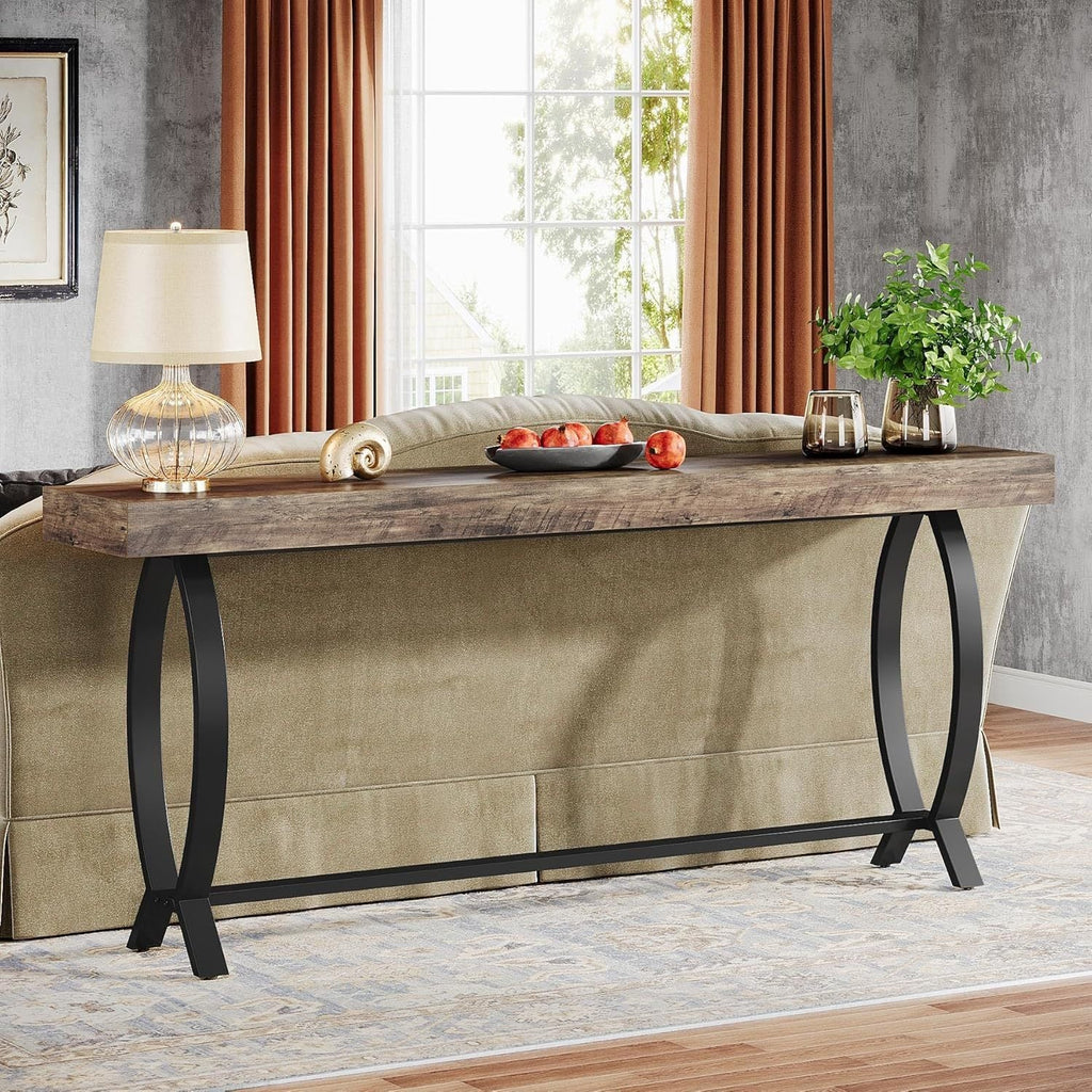 Norwick Console Table with Fish Tail Legs