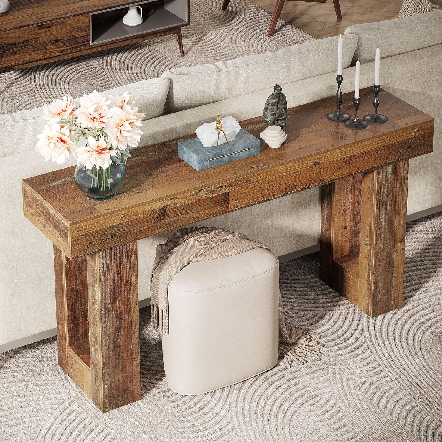 Hearthford Farmhouse Console Table