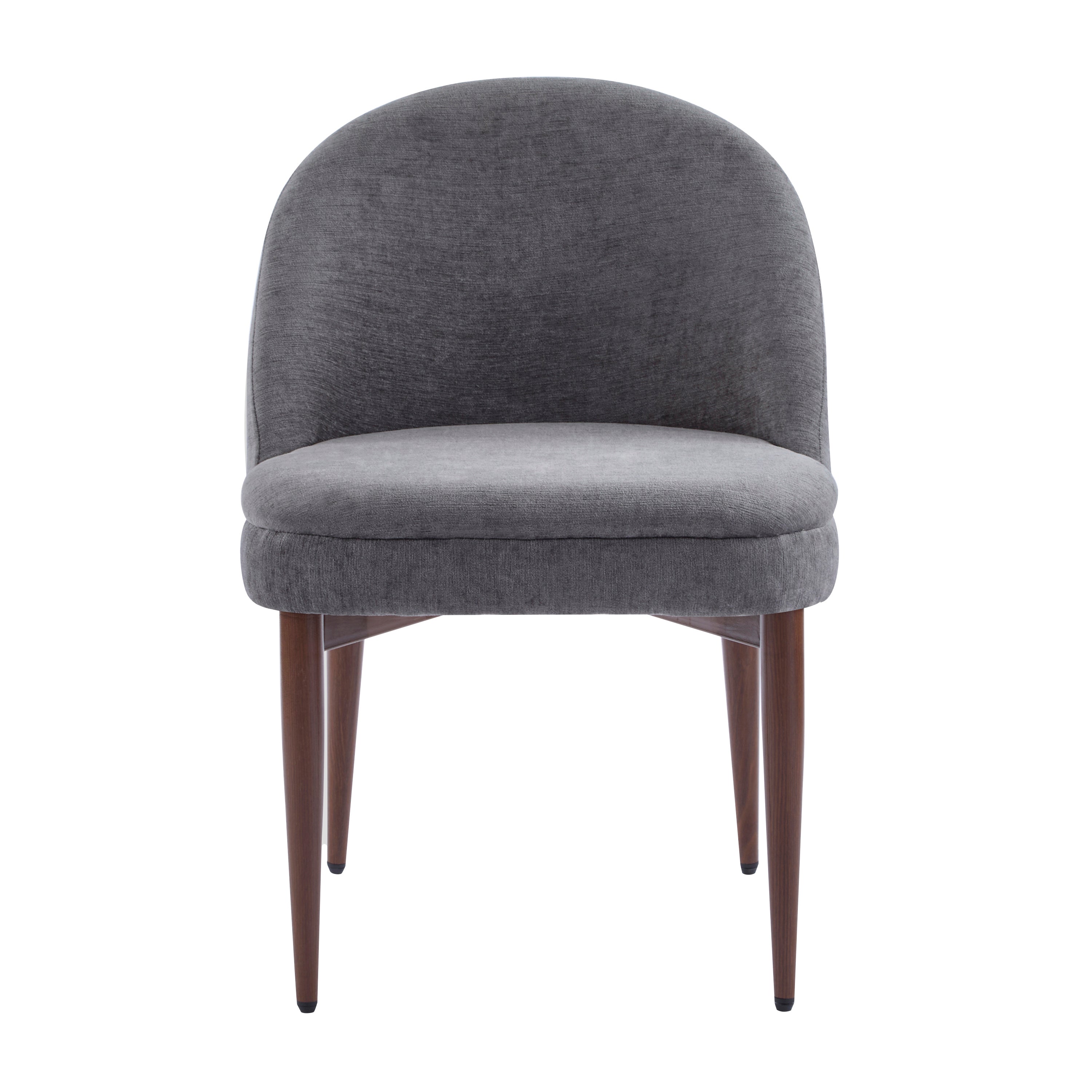 Mid-Century Modern Fabric Upholstered Dining Chair, Set of 2