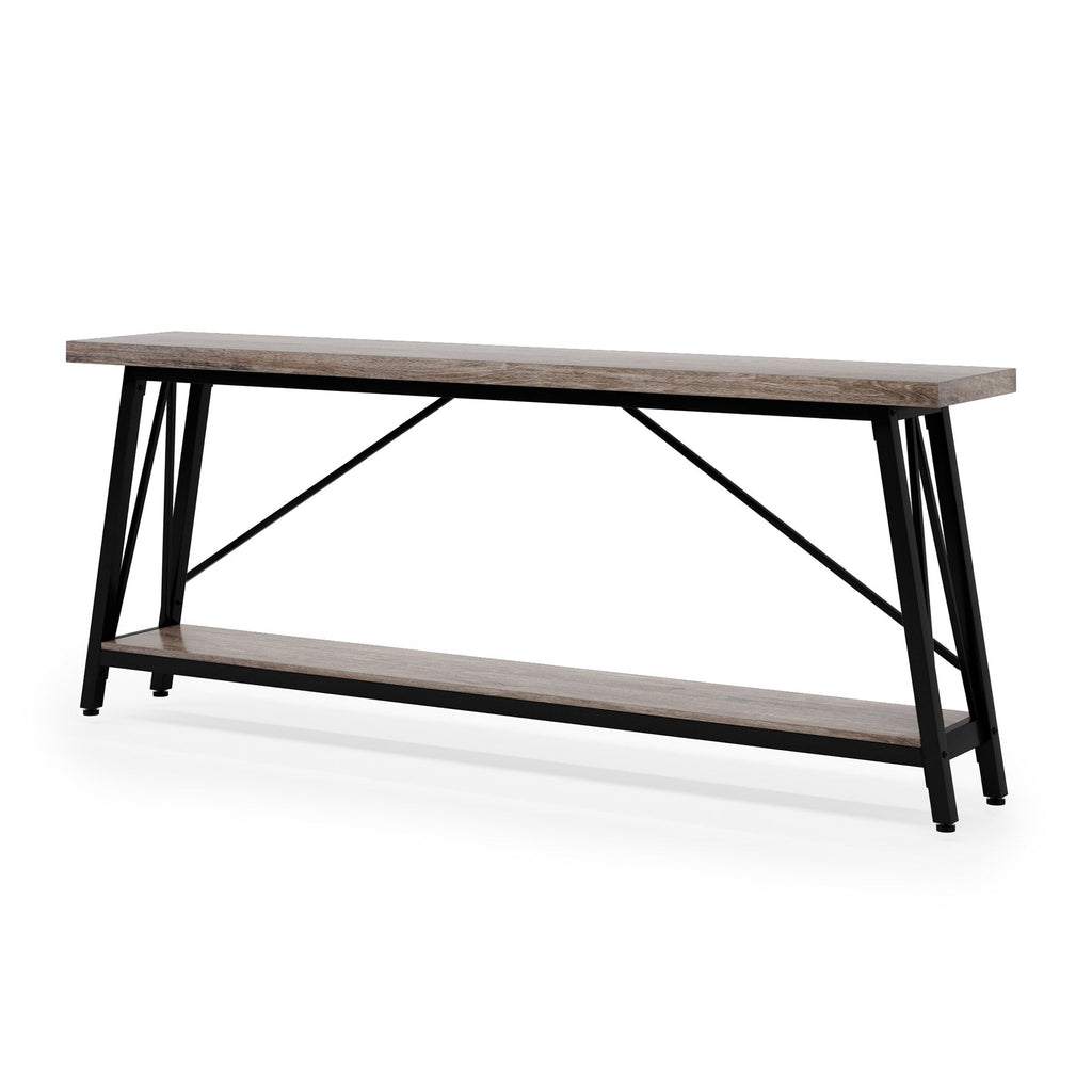 Millstone Industrial Sofa Table