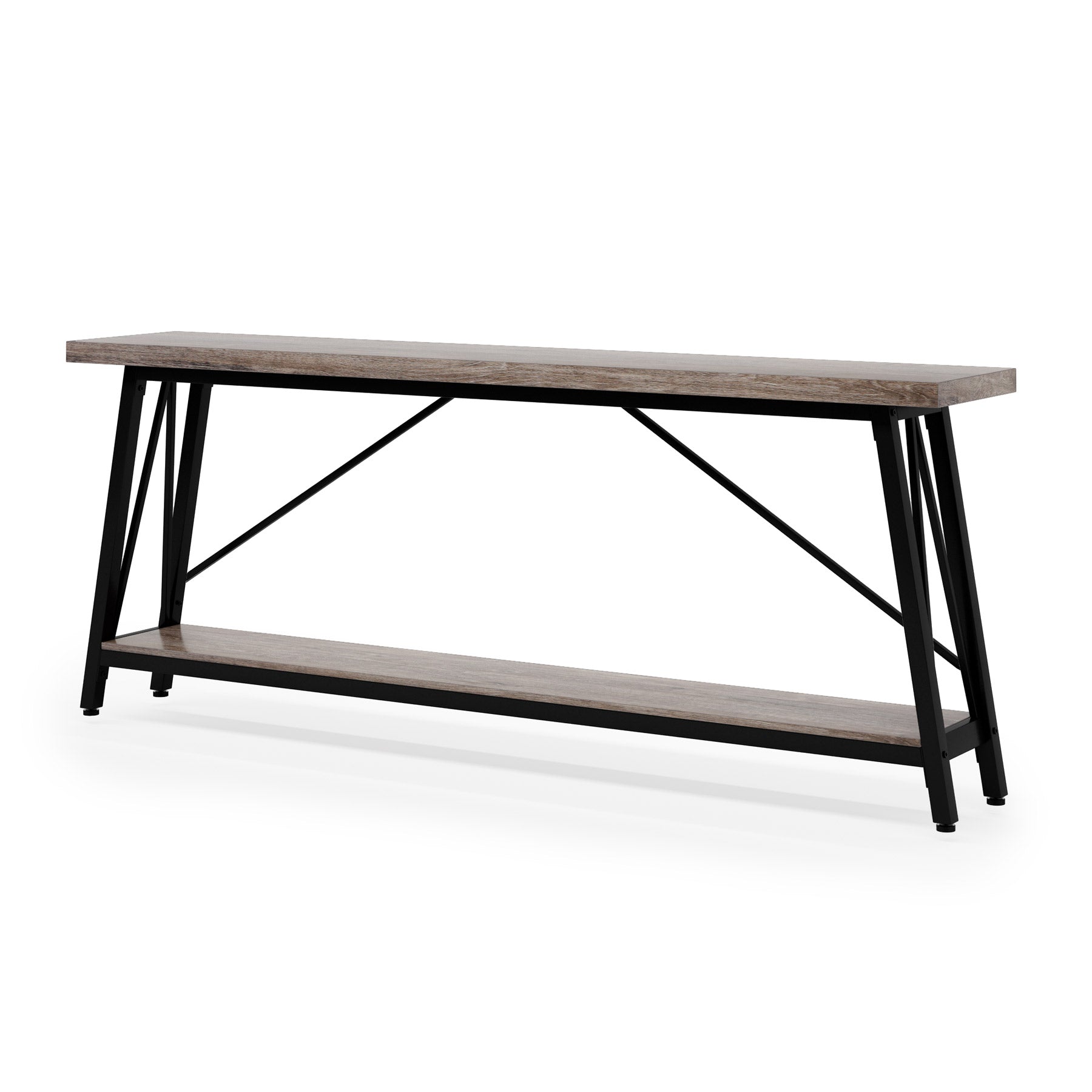 Millstone Industrial Sofa Table