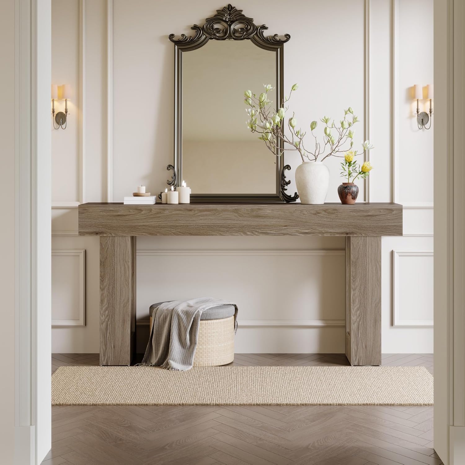 Hearthford Farmhouse Console Table