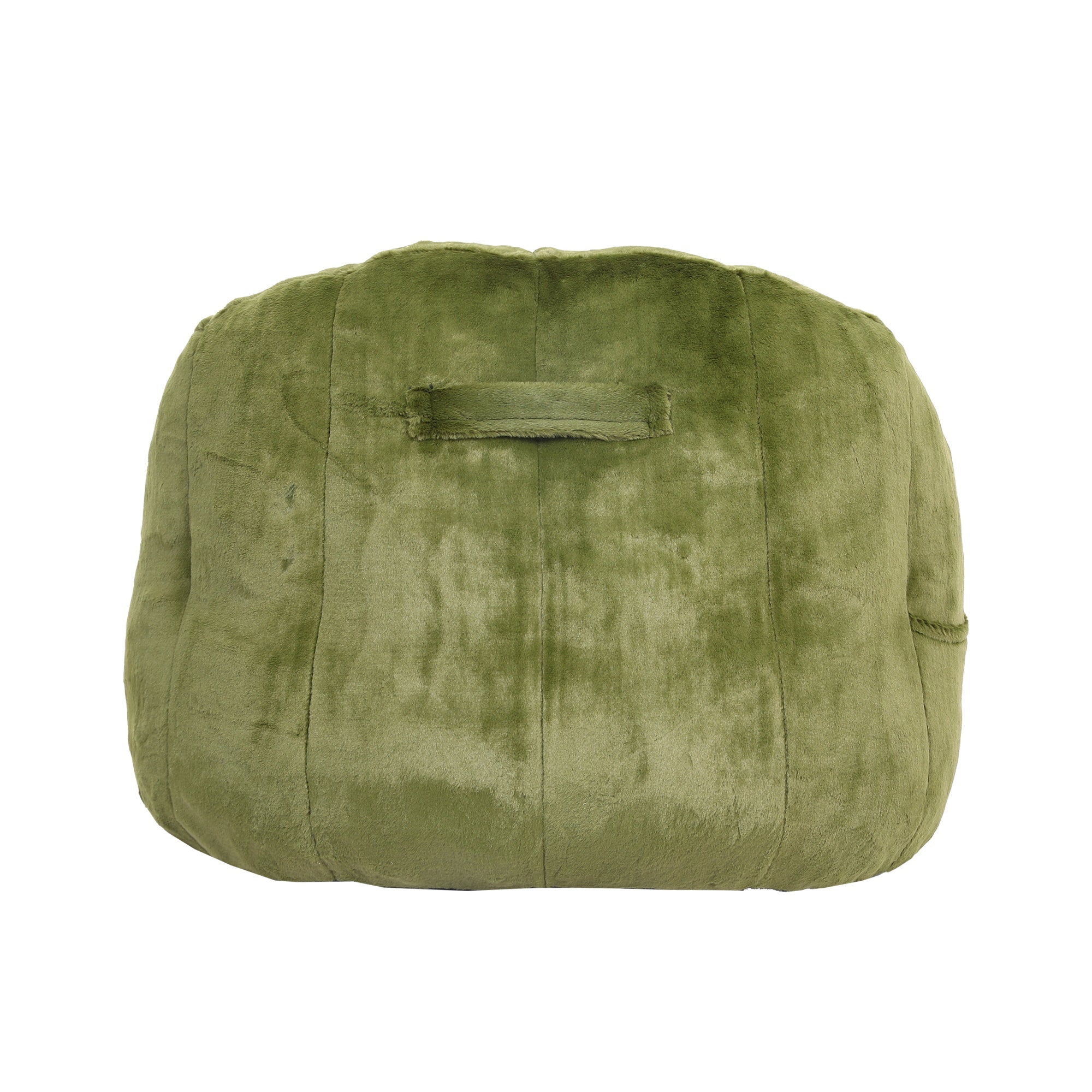 Beanbag Sofa Chair with Armrests Stuffed with High-Density Foam