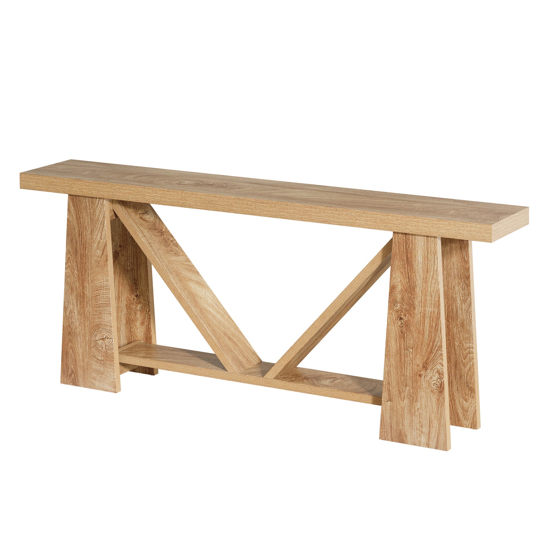 Eastmere Farmhouse 2-Tier Console Table