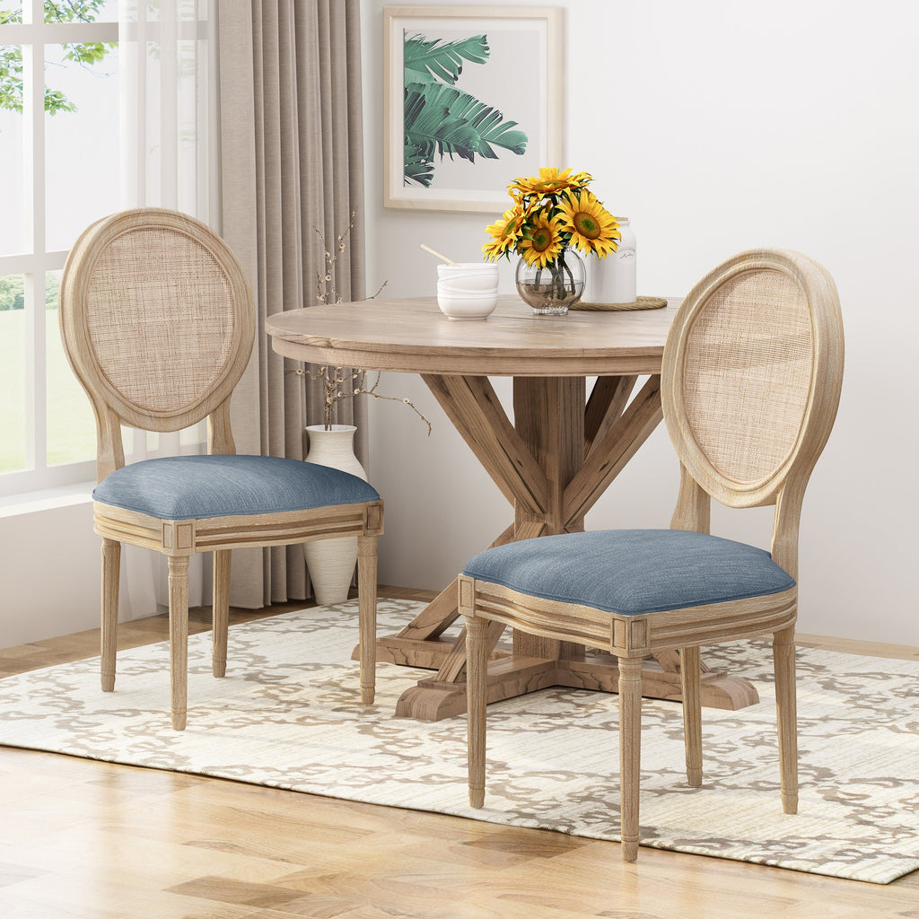 Cane Back French Country Dining Chair
