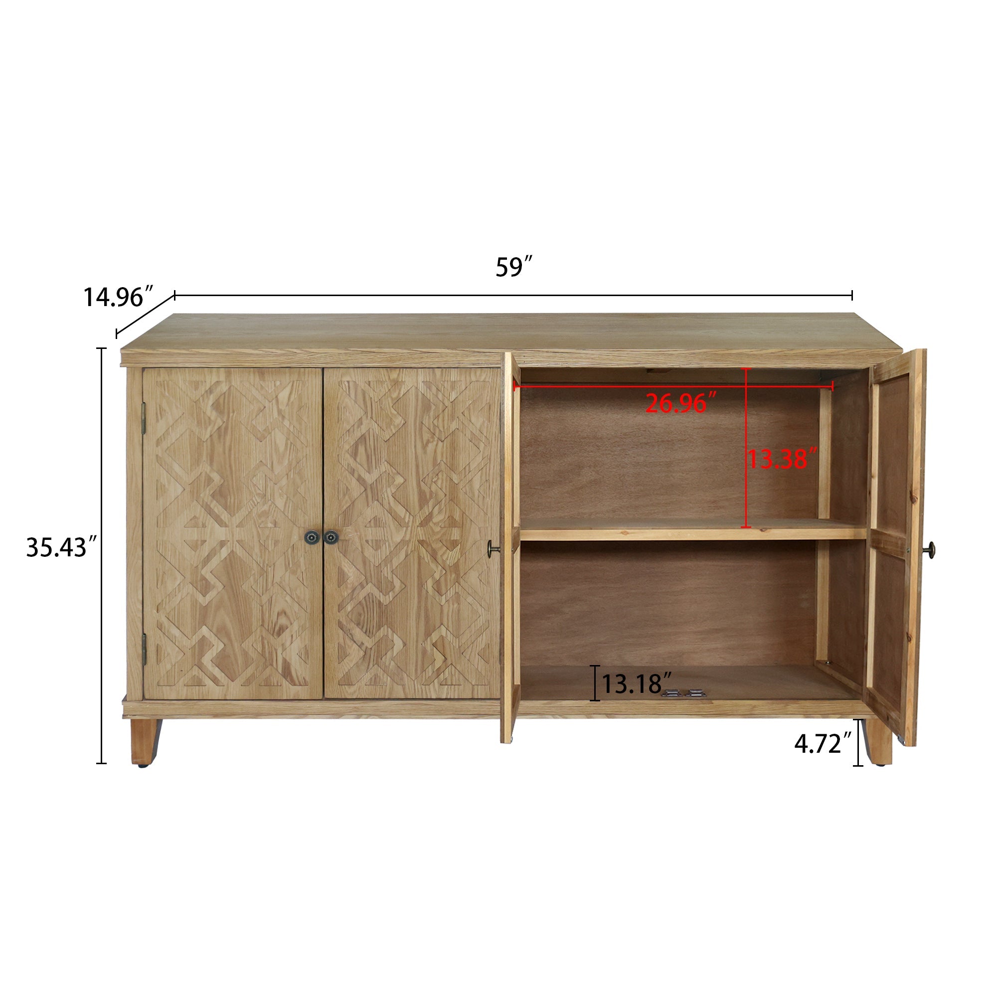 Marlowe Accent Storage Sideboard Cabinet