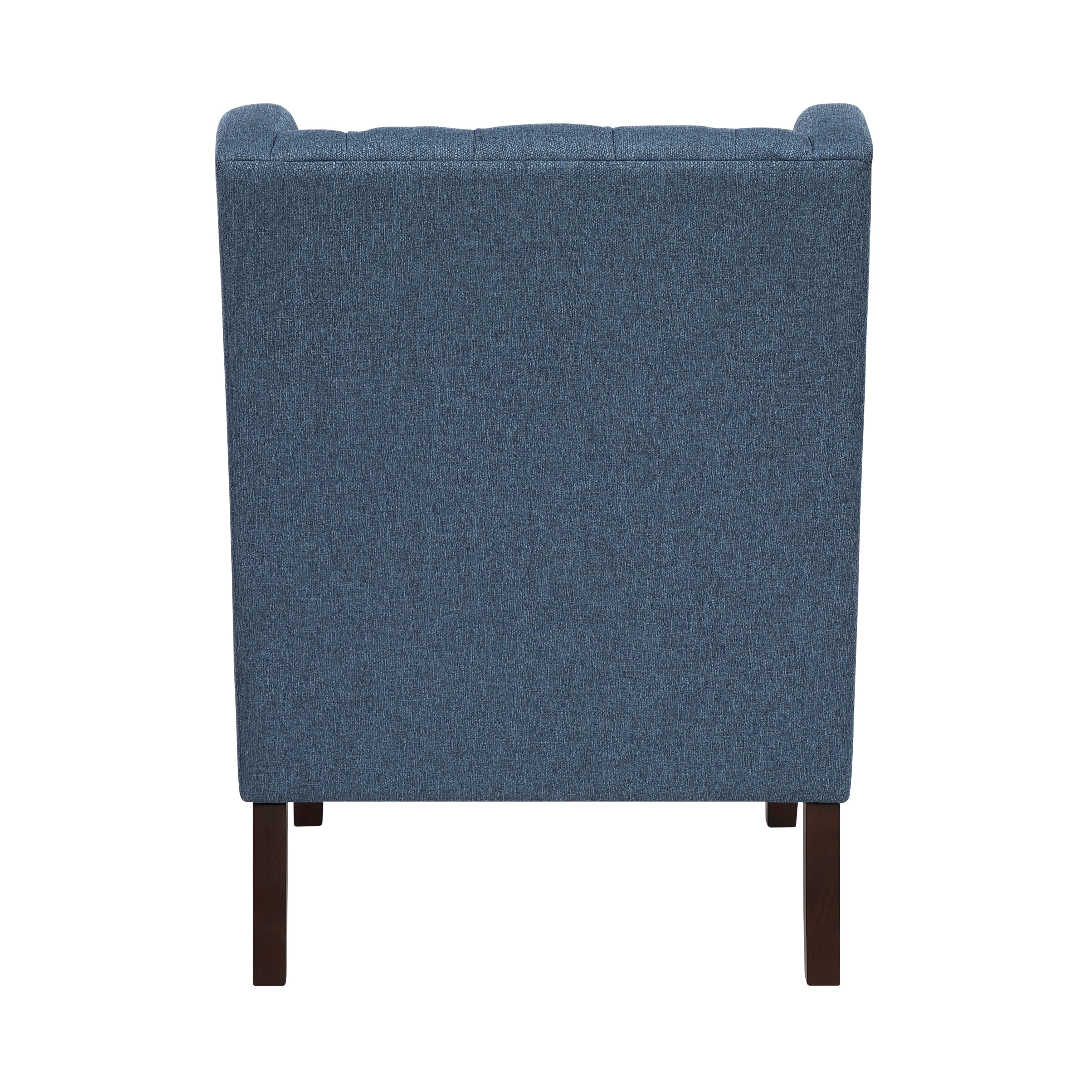 Button-Tufted Upholstered High Back Accent Chair