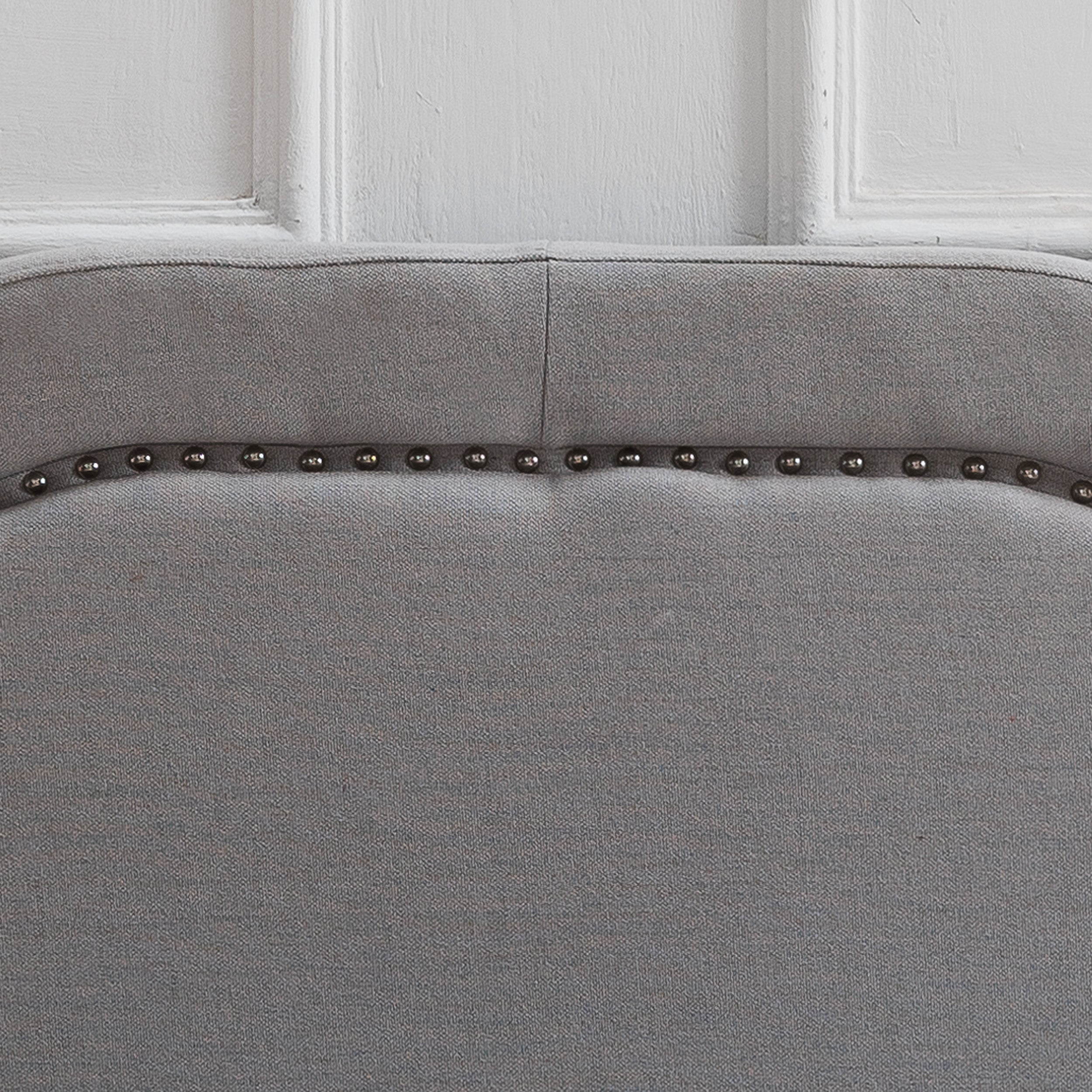 Nailhead Trim Upholstered Headboard