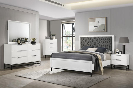 Sonora 3-piece Queen Bedroom Set White