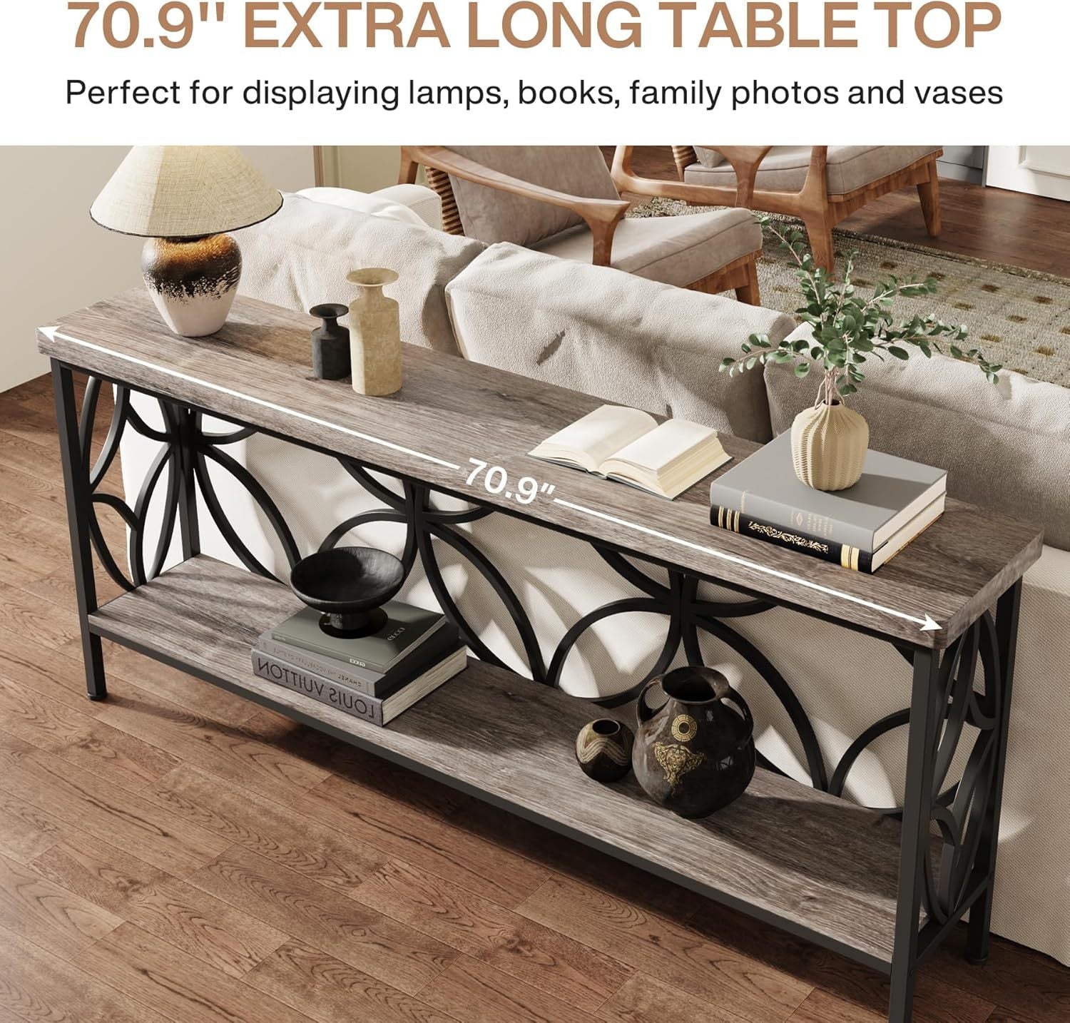Stonebridge Industrial Console Table