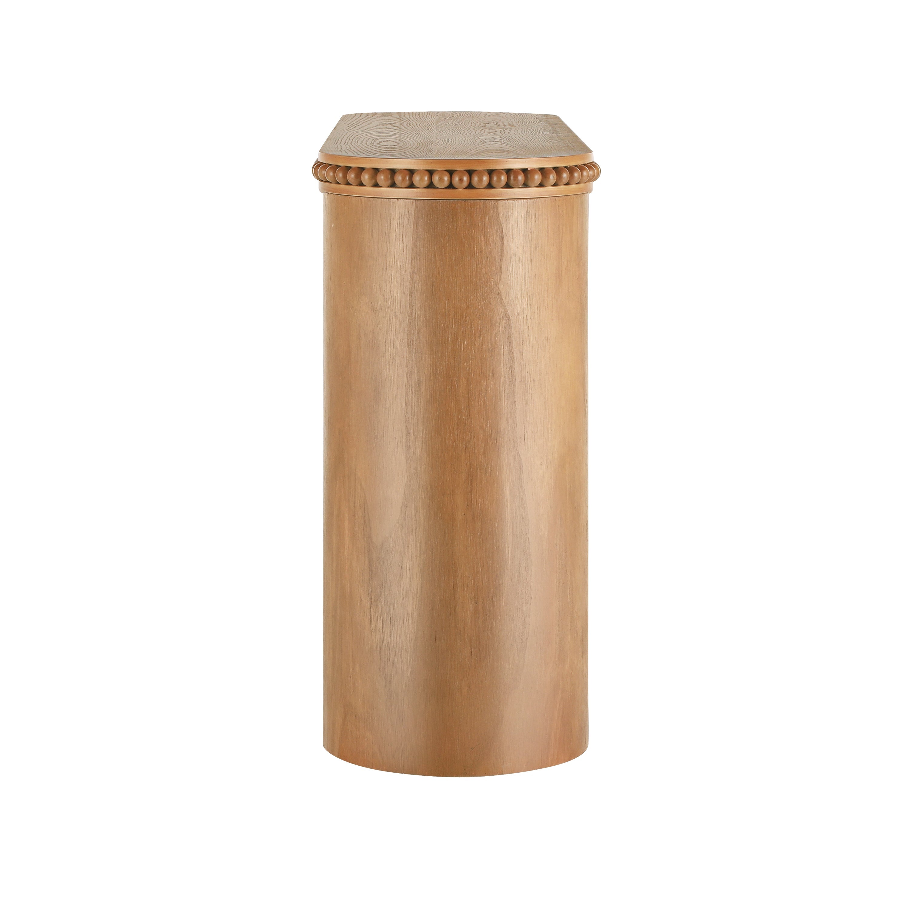 Beaded Trim Console Table