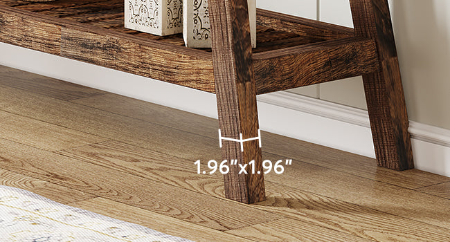 Marleton Solid Wood Modern Farmhouse Console Table