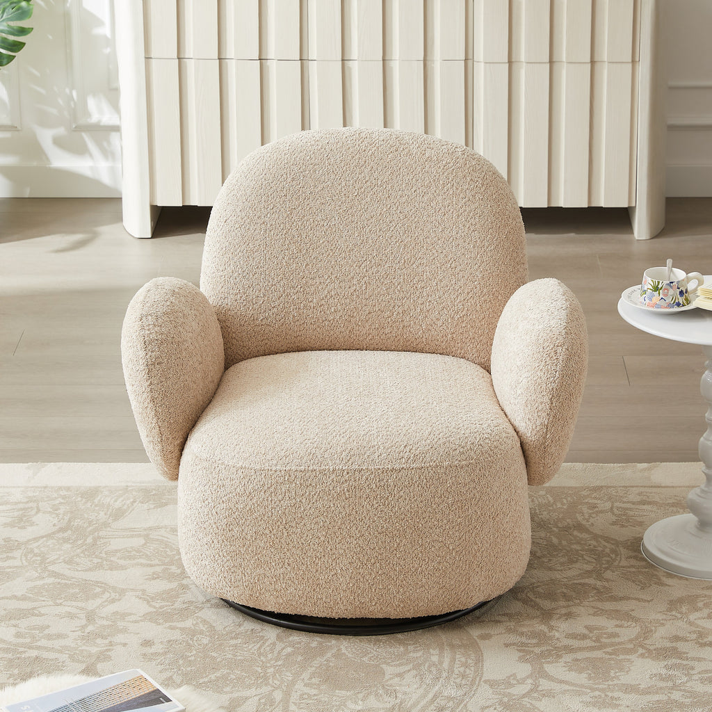 Modern Swivel Upholstered Accent Chair
