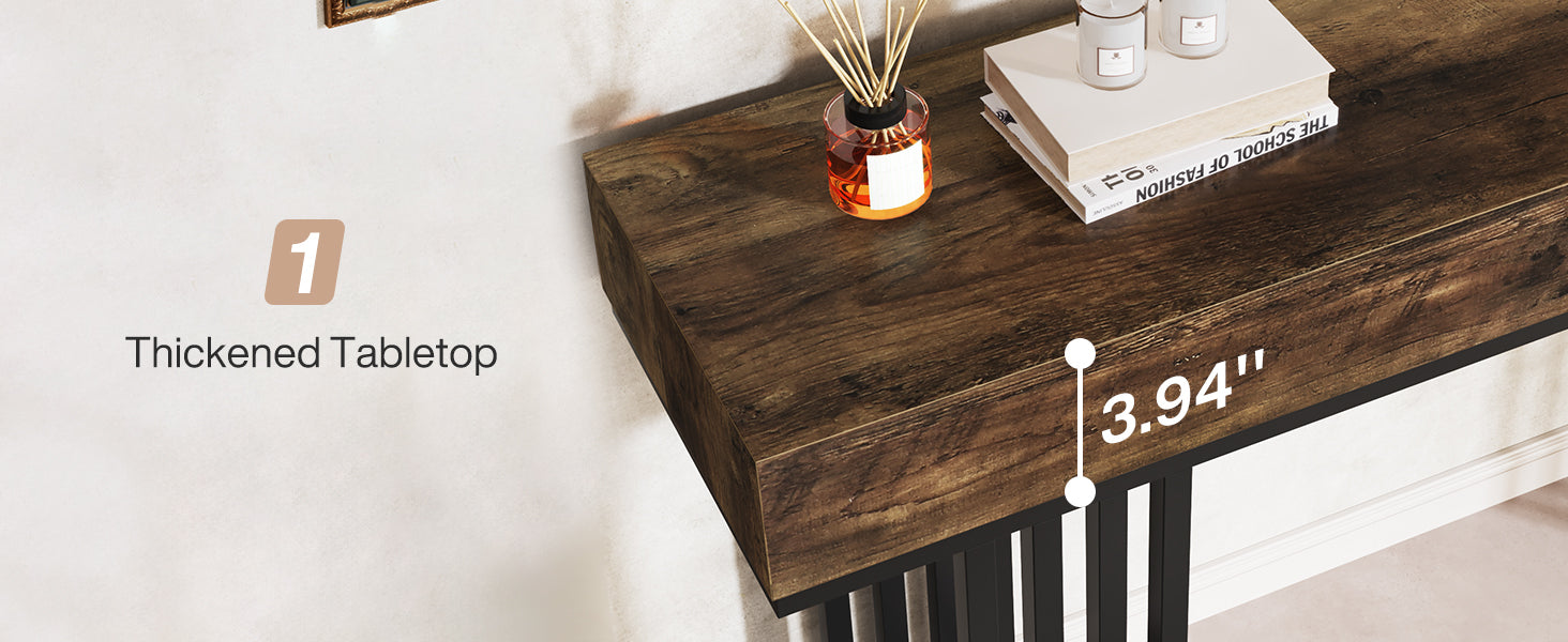 Drayton Industrial Console Table