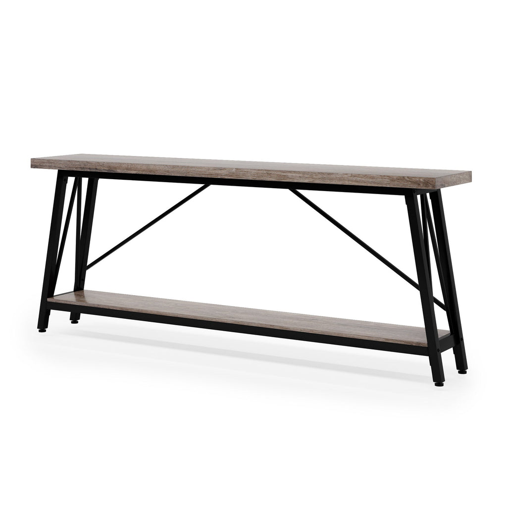 Millstone Industrial Sofa Table