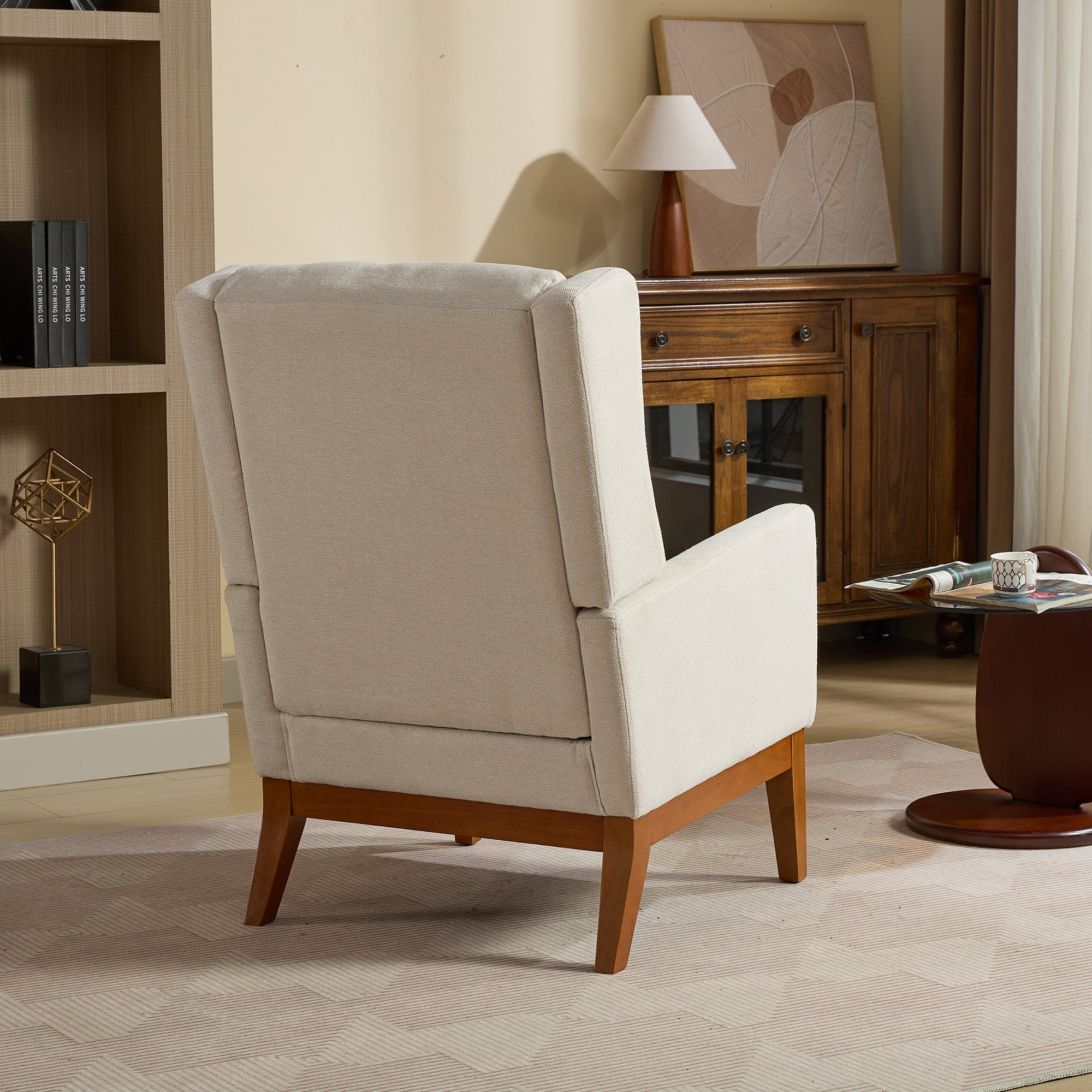 Milstead Wide Modern Accent Chair