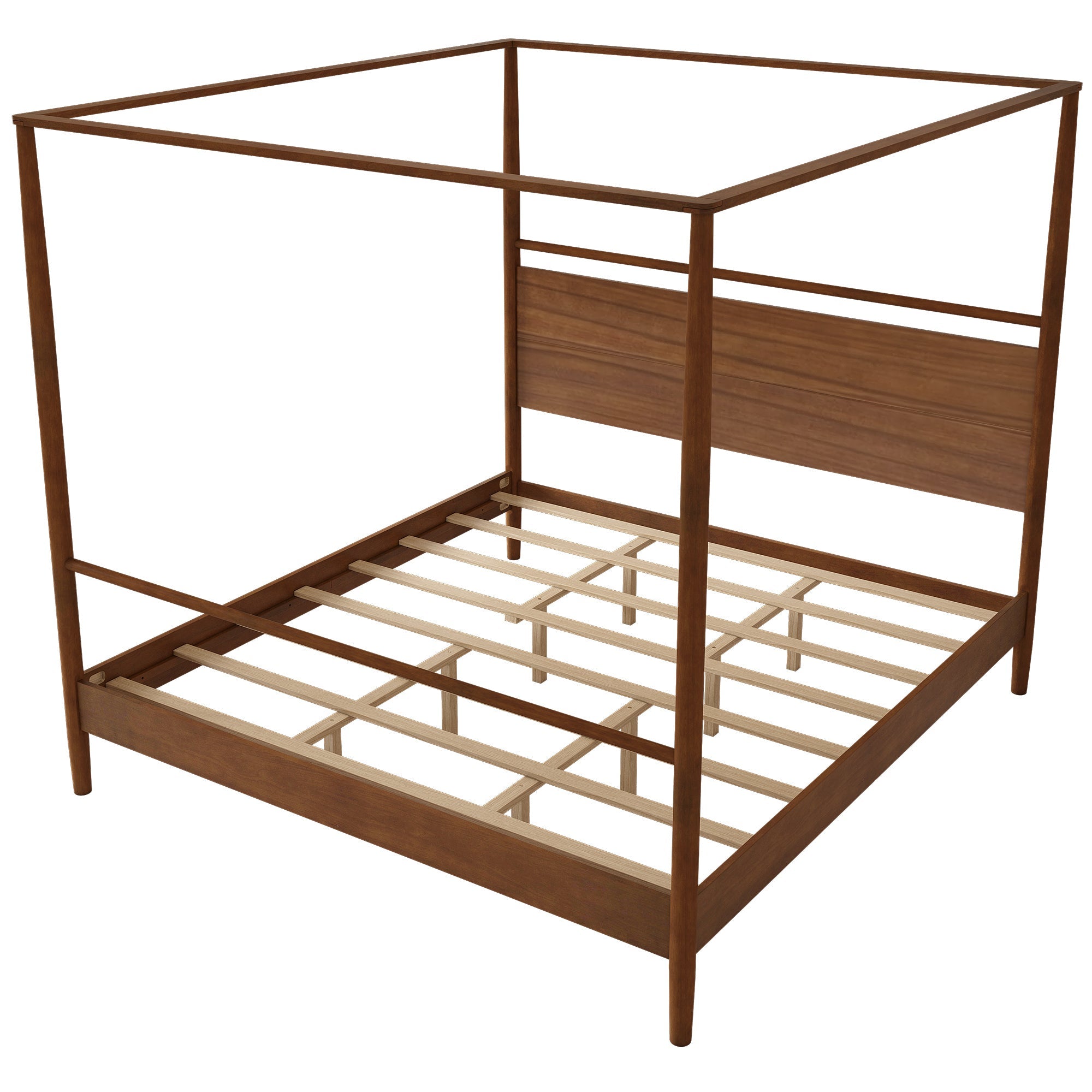 Solid Wood Canopy Bed
