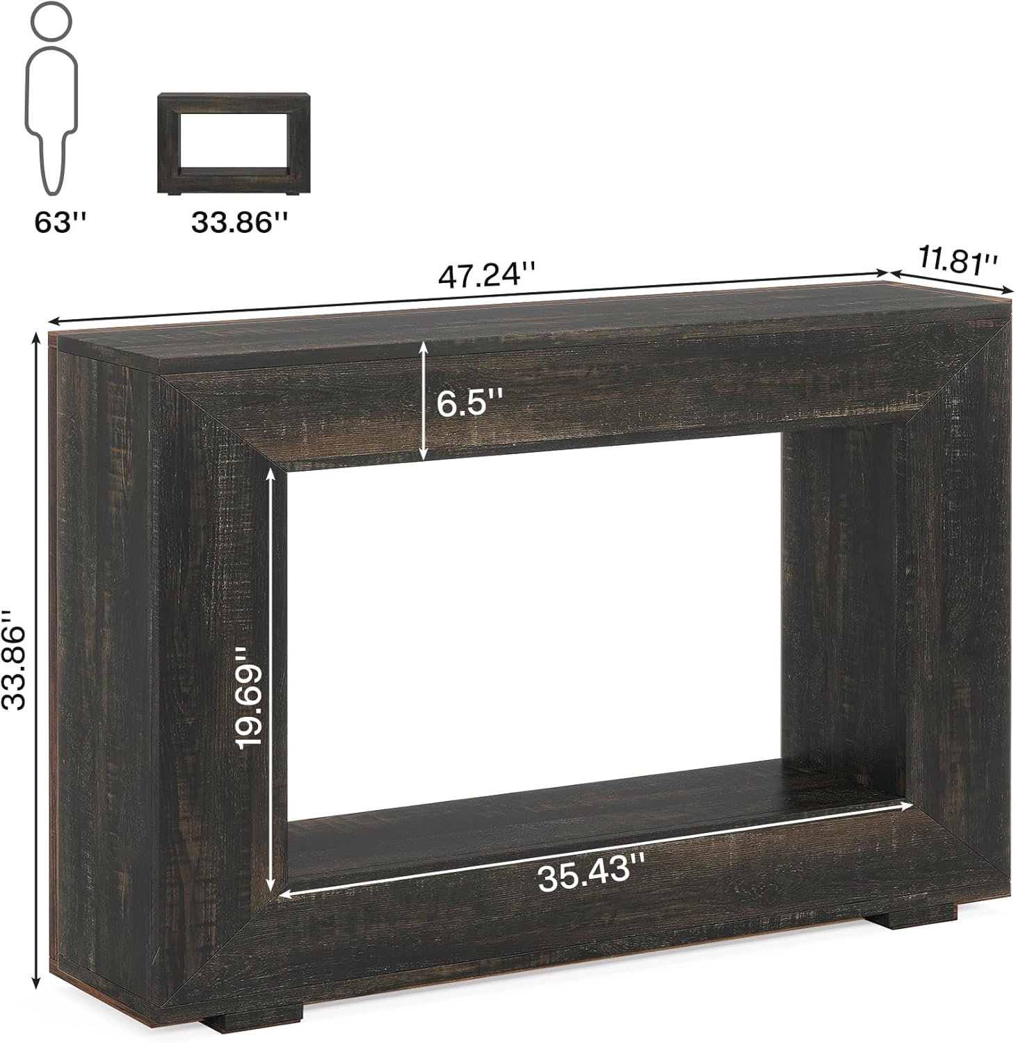 Willowbrook Farmhouse Console Table