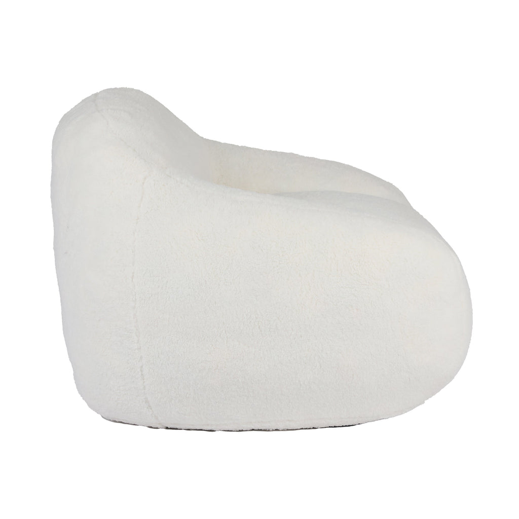 Oversized Teddy Memory Foam Bean Bag Chair
