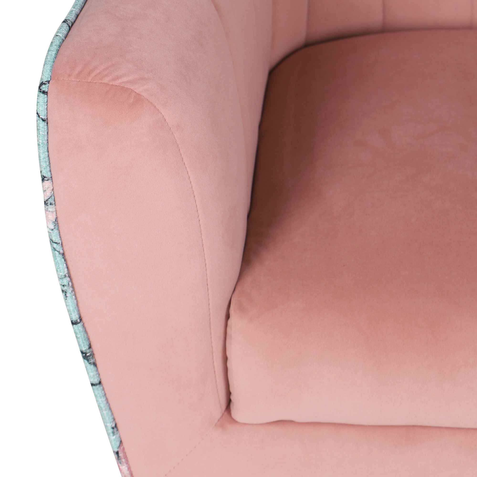 Rose Pink Accent Chair