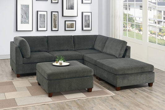 Canapé sectionnel modulaire Kirby 5 pièces 