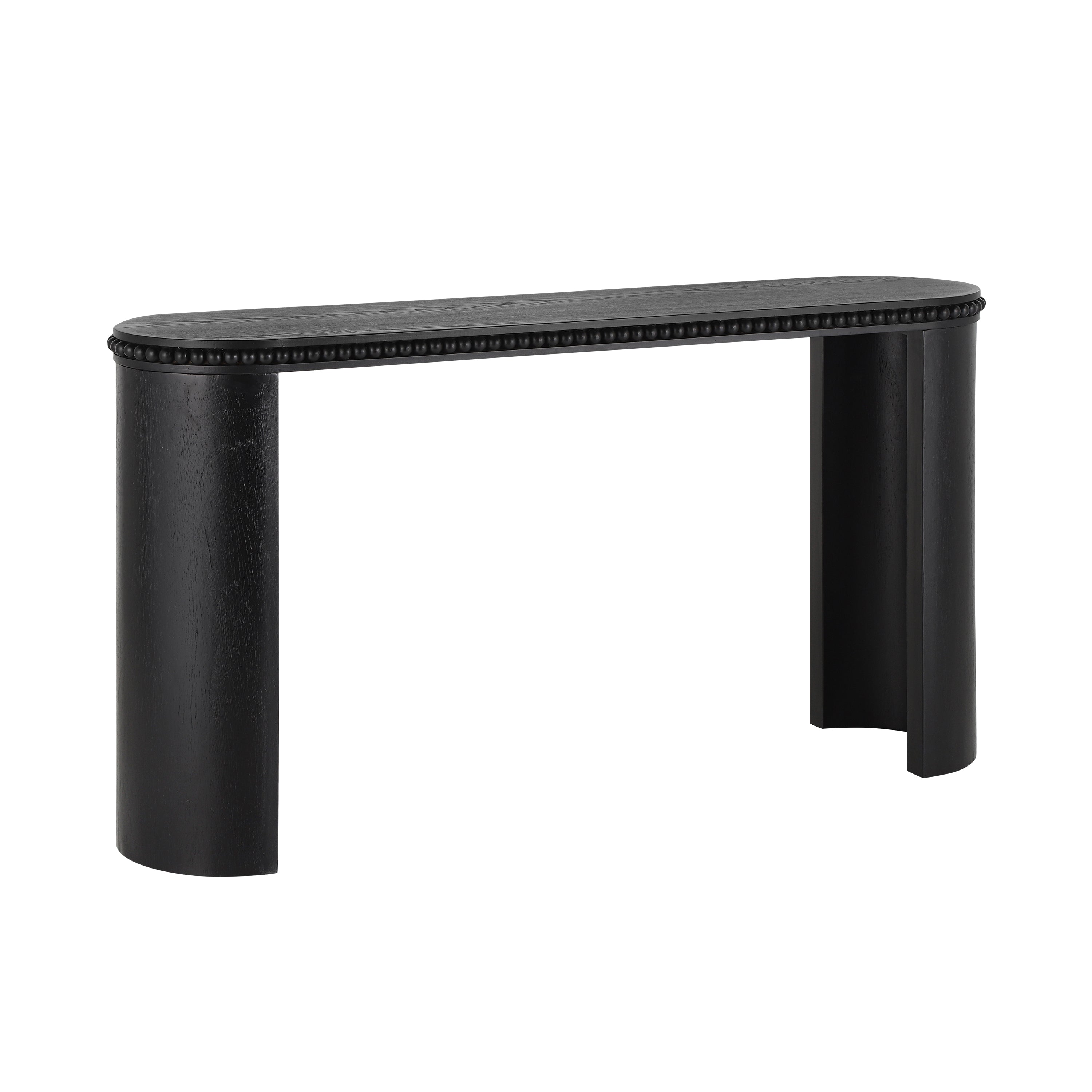 Beaded Trim Console Table