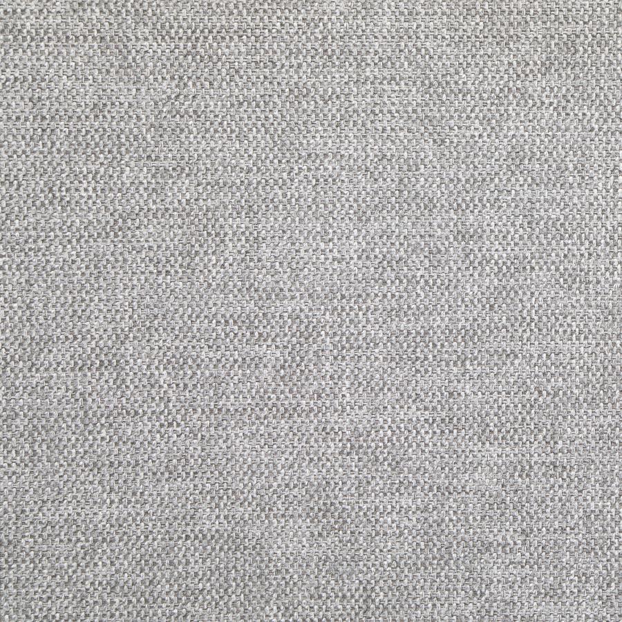 551705-SET Canapé sectionnel modulaire rembourré 4 pièces Georgina, acier beige 