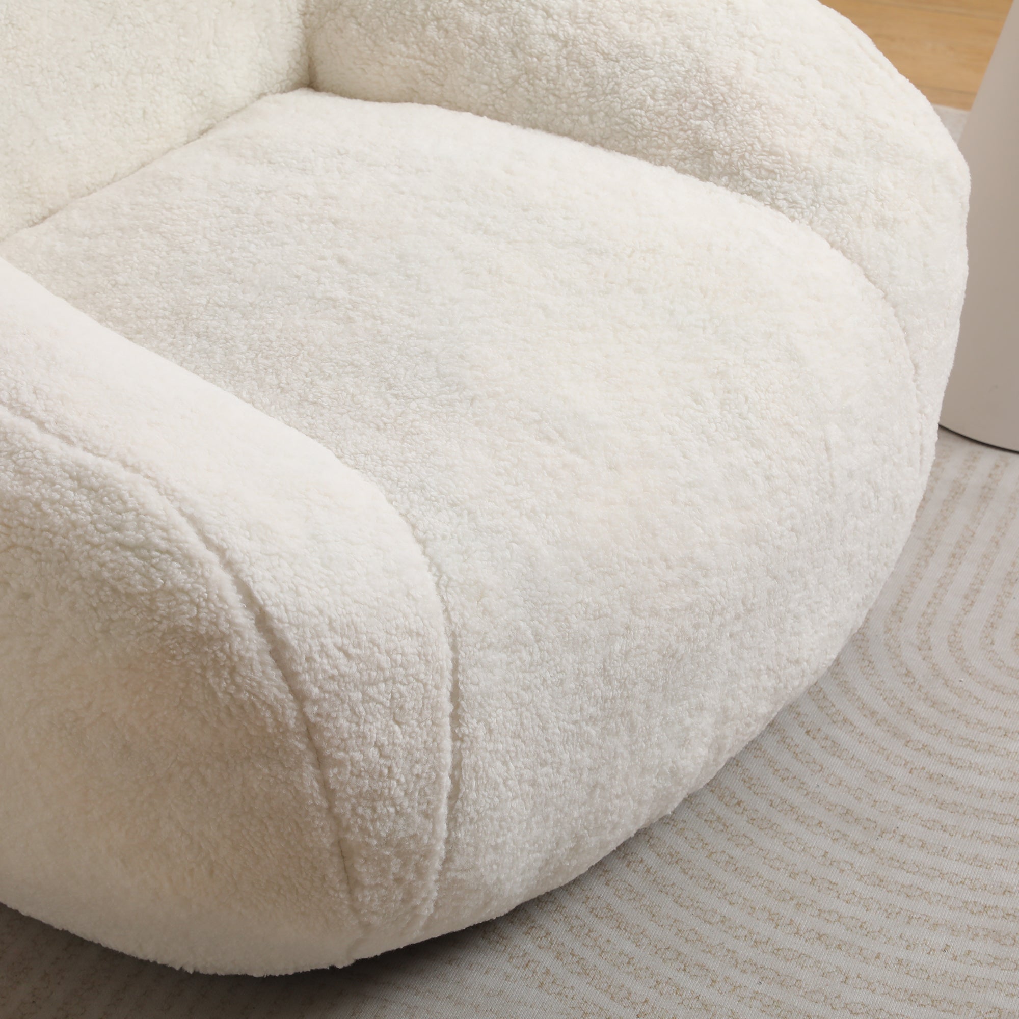 Oversized Teddy Memory Foam Bean Bag Chair