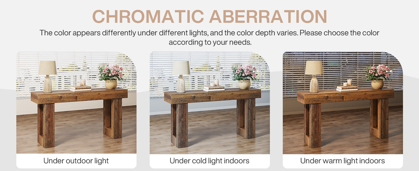 Hearthford Farmhouse Console Table