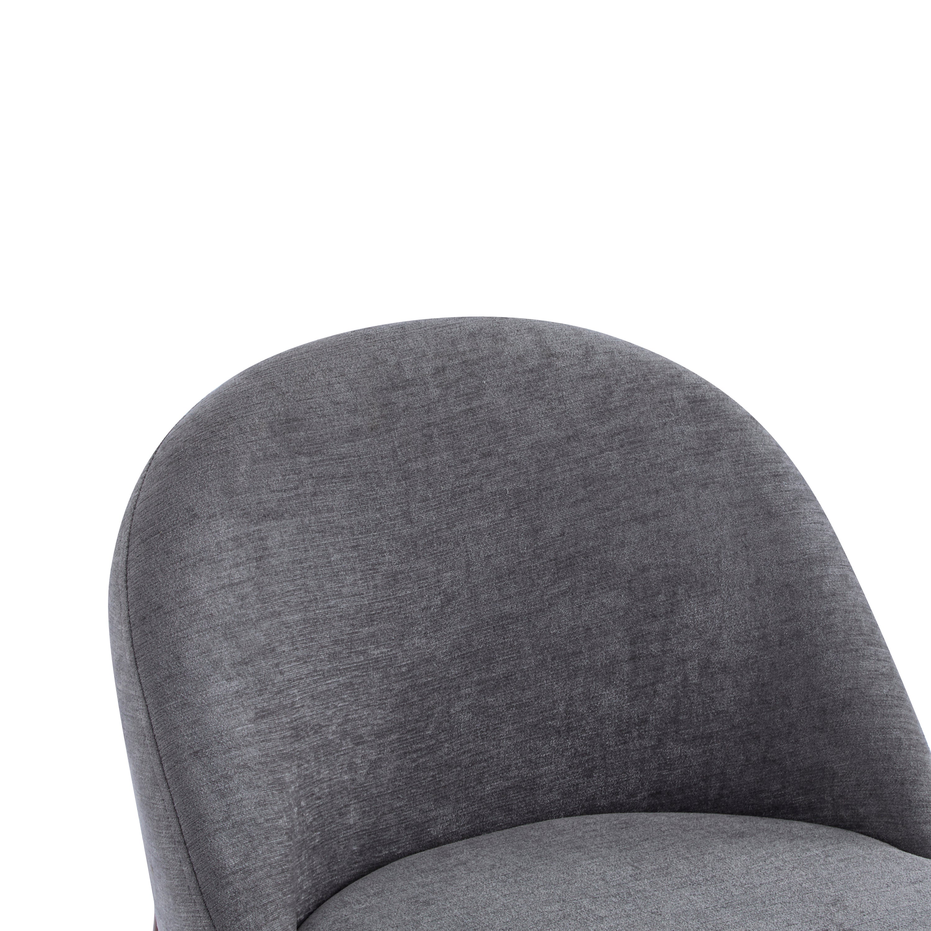 Mid-Century Modern Fabric Upholstered Dining Chair, Set of 2