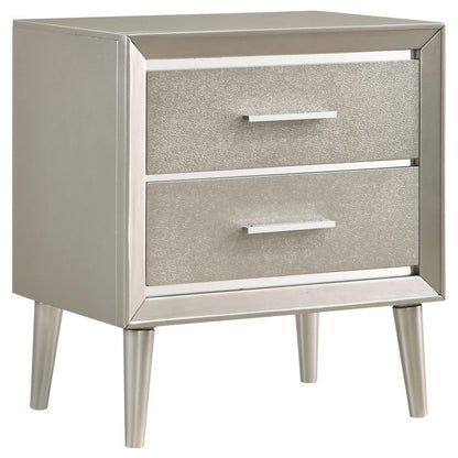 Ramon Queen Panel Bedroom Set Metallic - Sterling