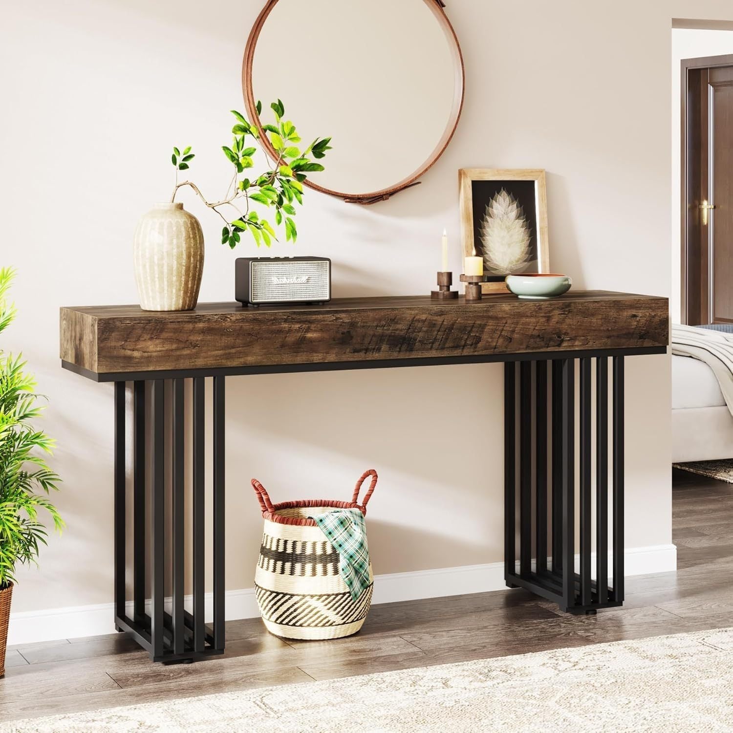 Drayton Industrial Console Table