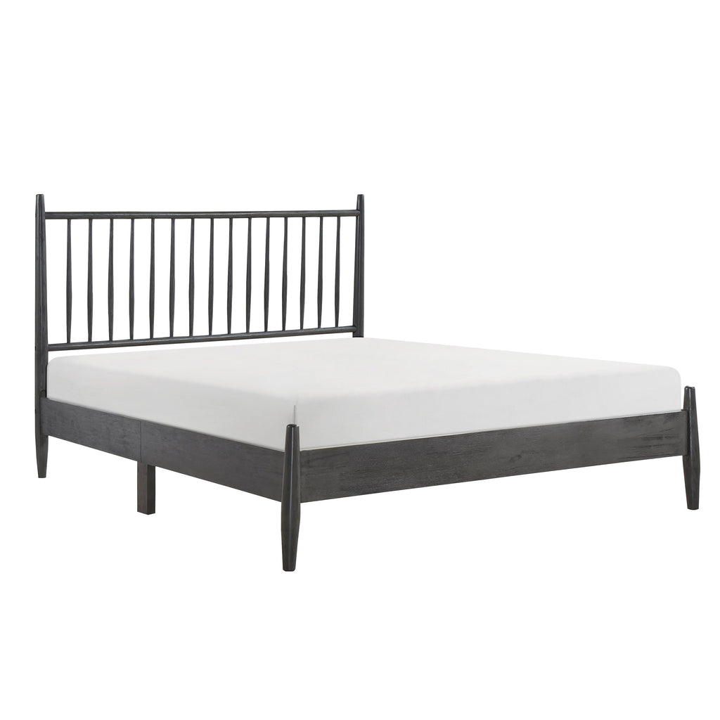 Mid-Century Modern Platform Bed