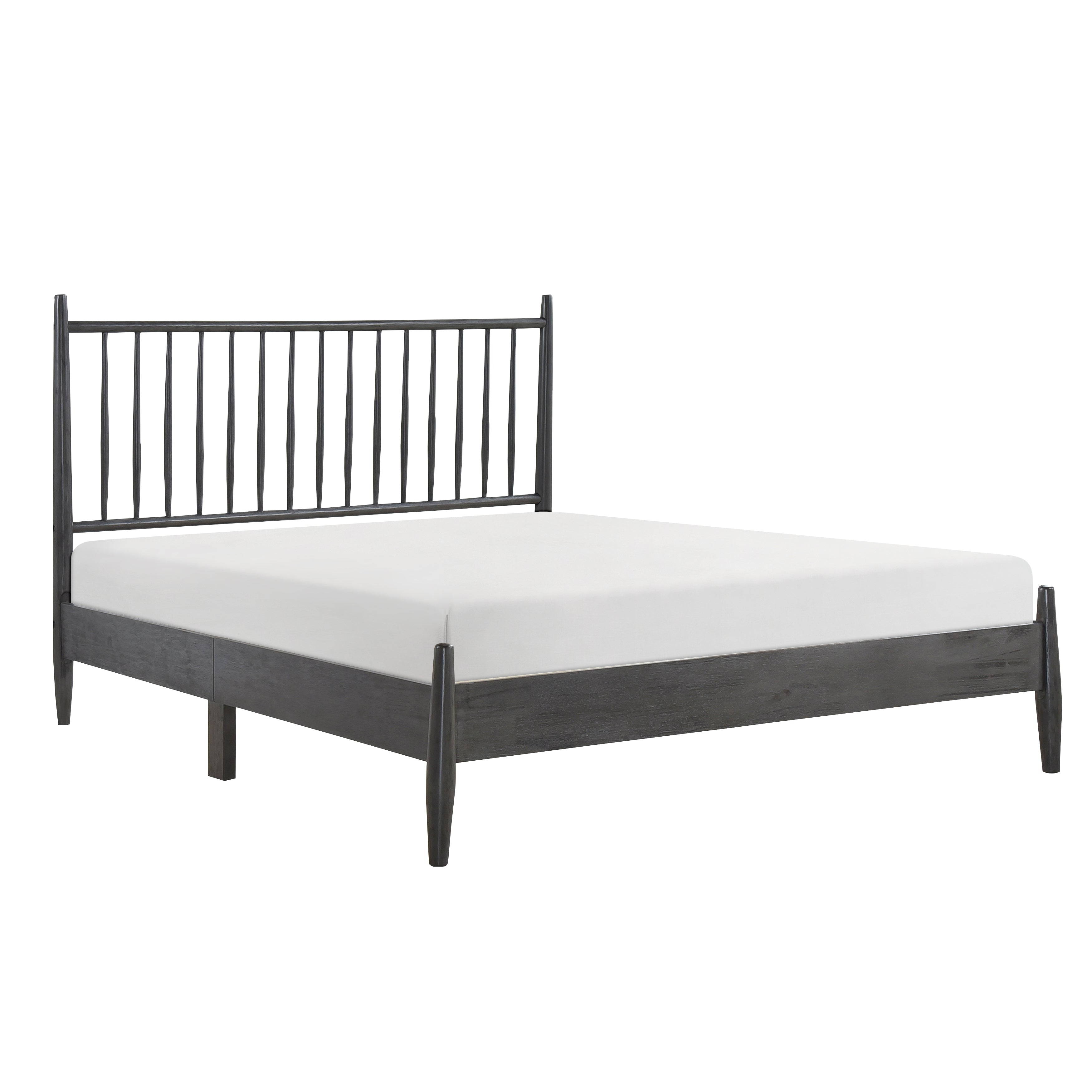Mid-Century Modern Platform Bed