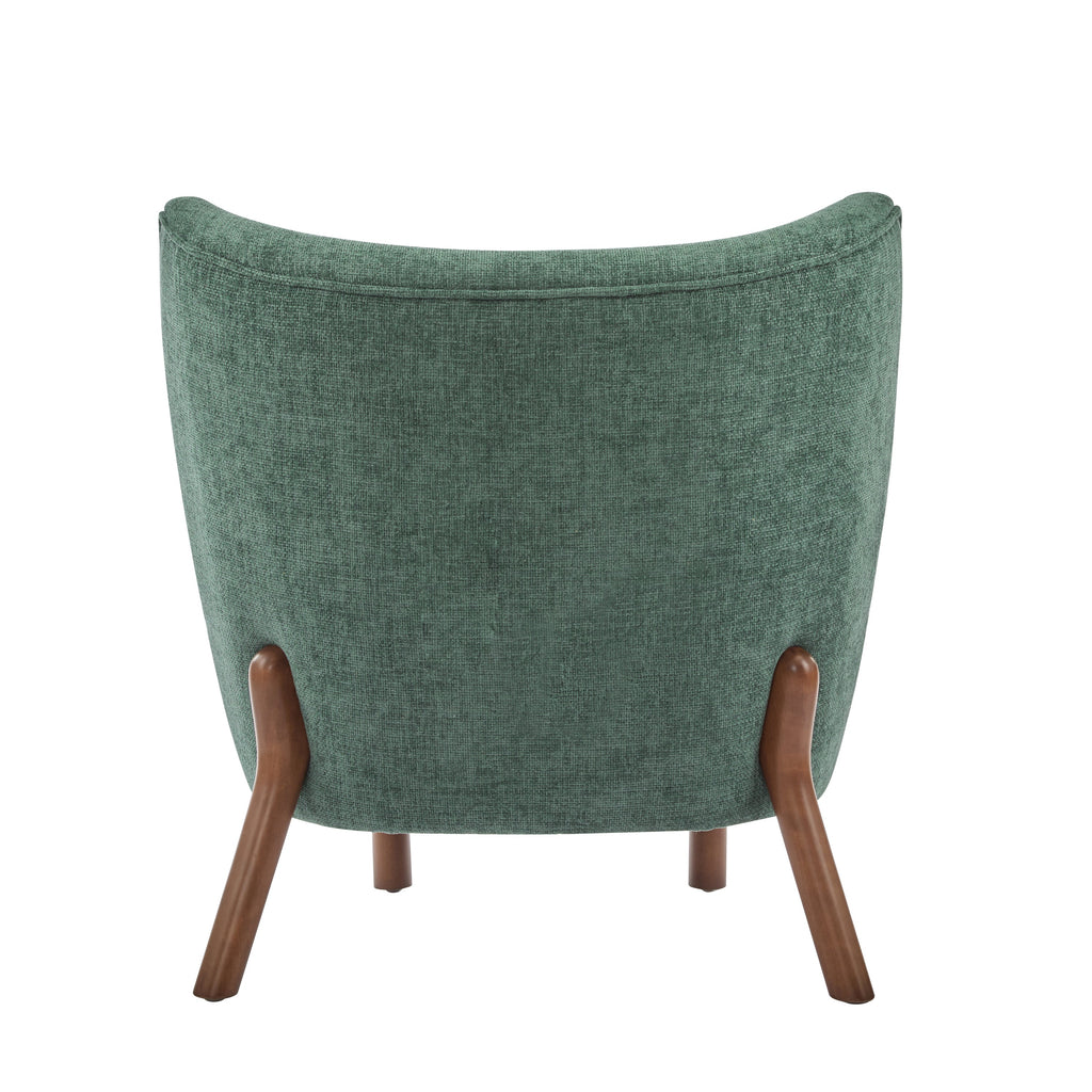 Bella Upholstered Wingback Armless Accent Chair