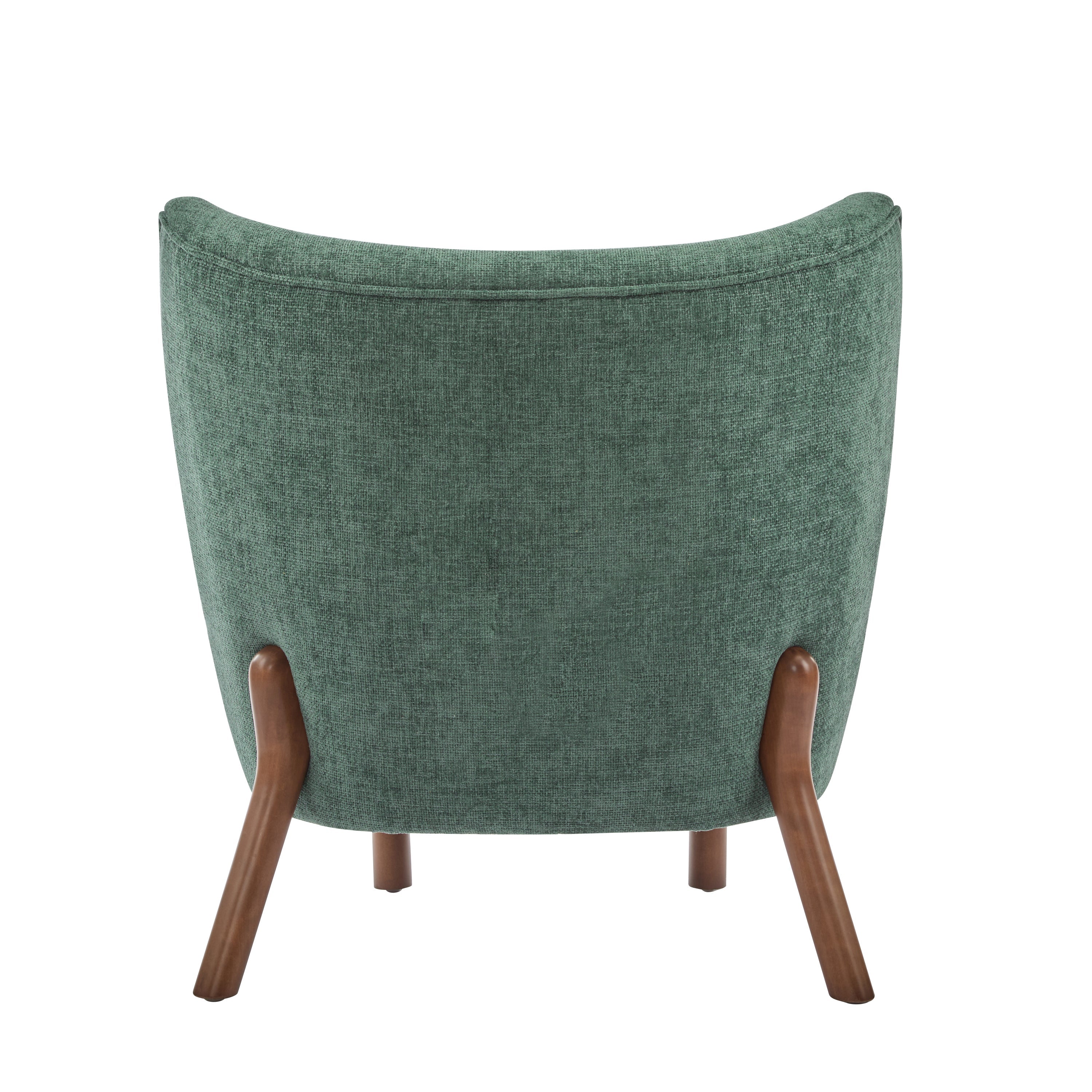 Bella Upholstered Wingback Armless Accent Chair