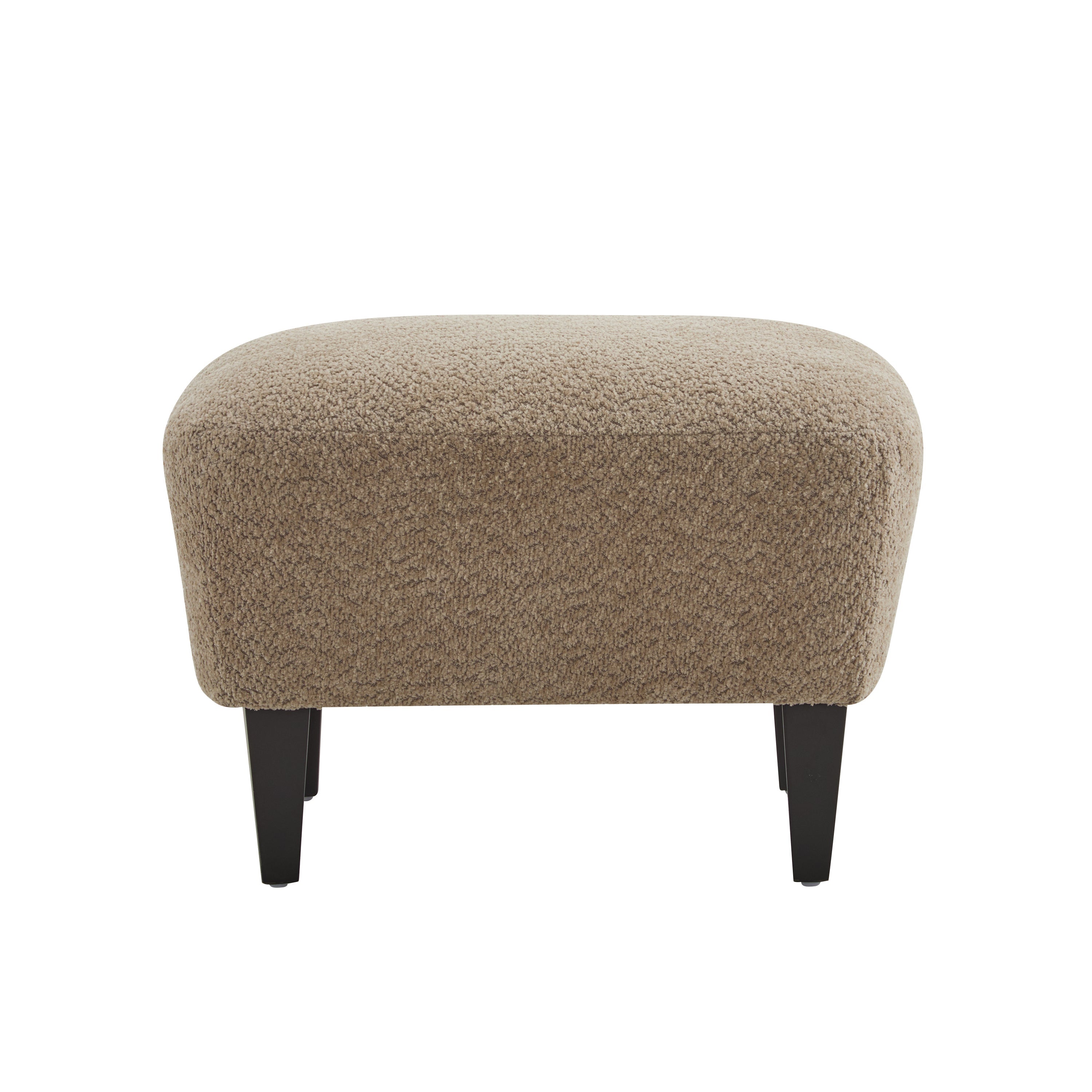 Gerald Boucle Upholstered Club Chair and Ottoman Set