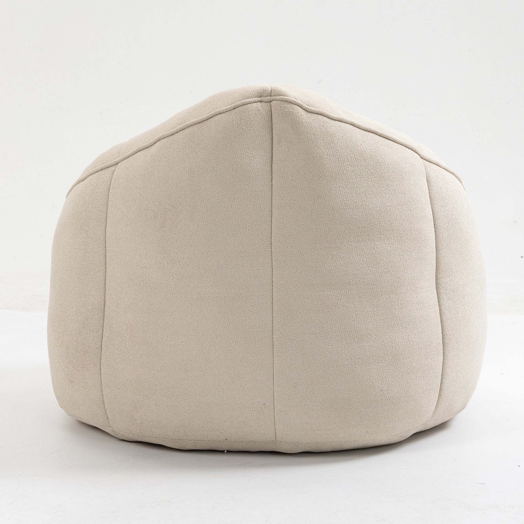 Bean Bag Sofa Chair with High-Pressure Foam and Footrest