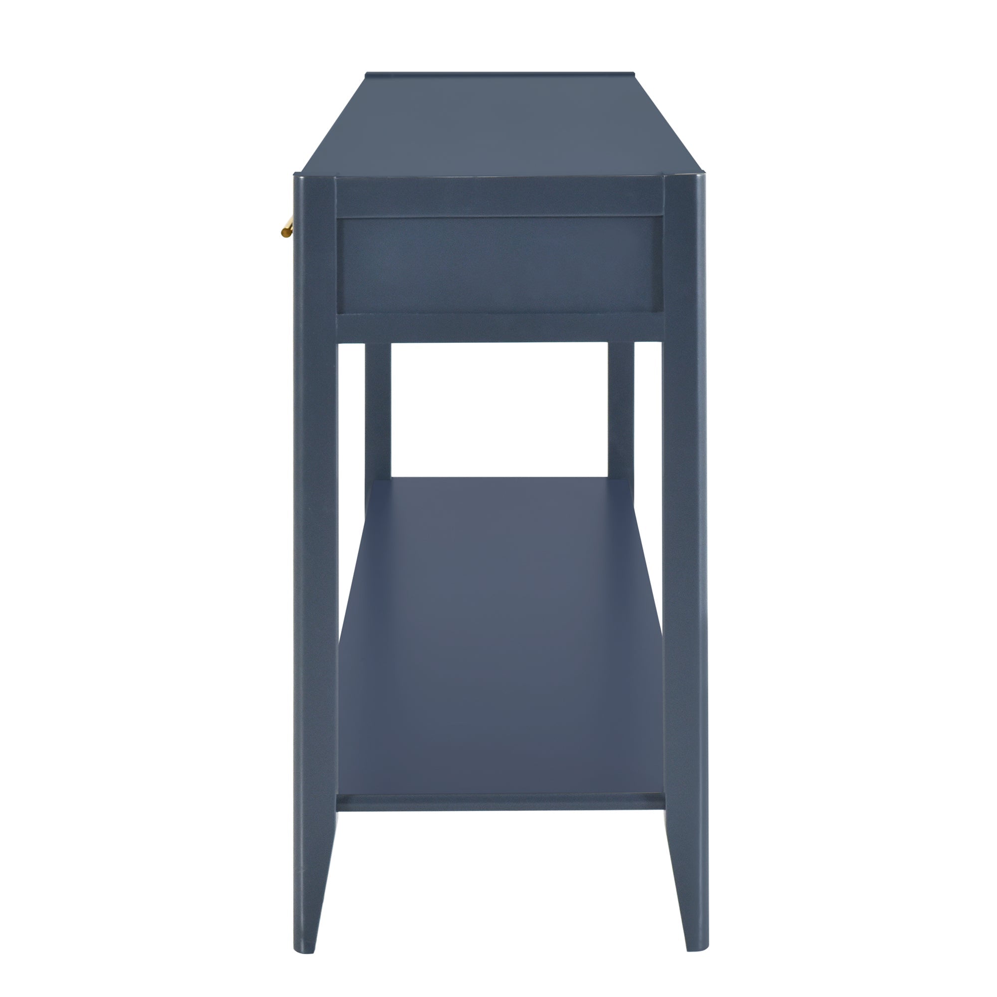 Fluted Drawer Contemporary Entryway Console Table