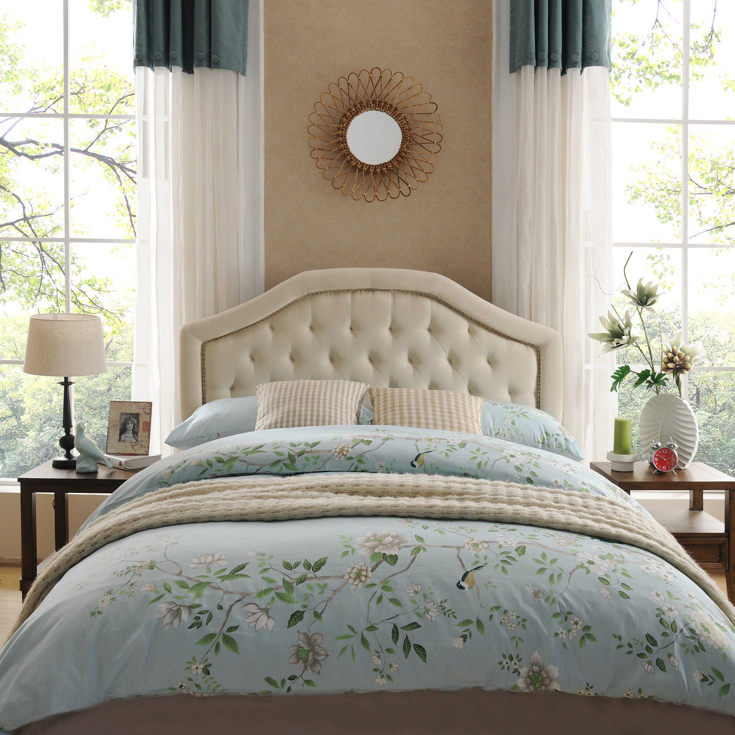 Diamond Tufted Headboard