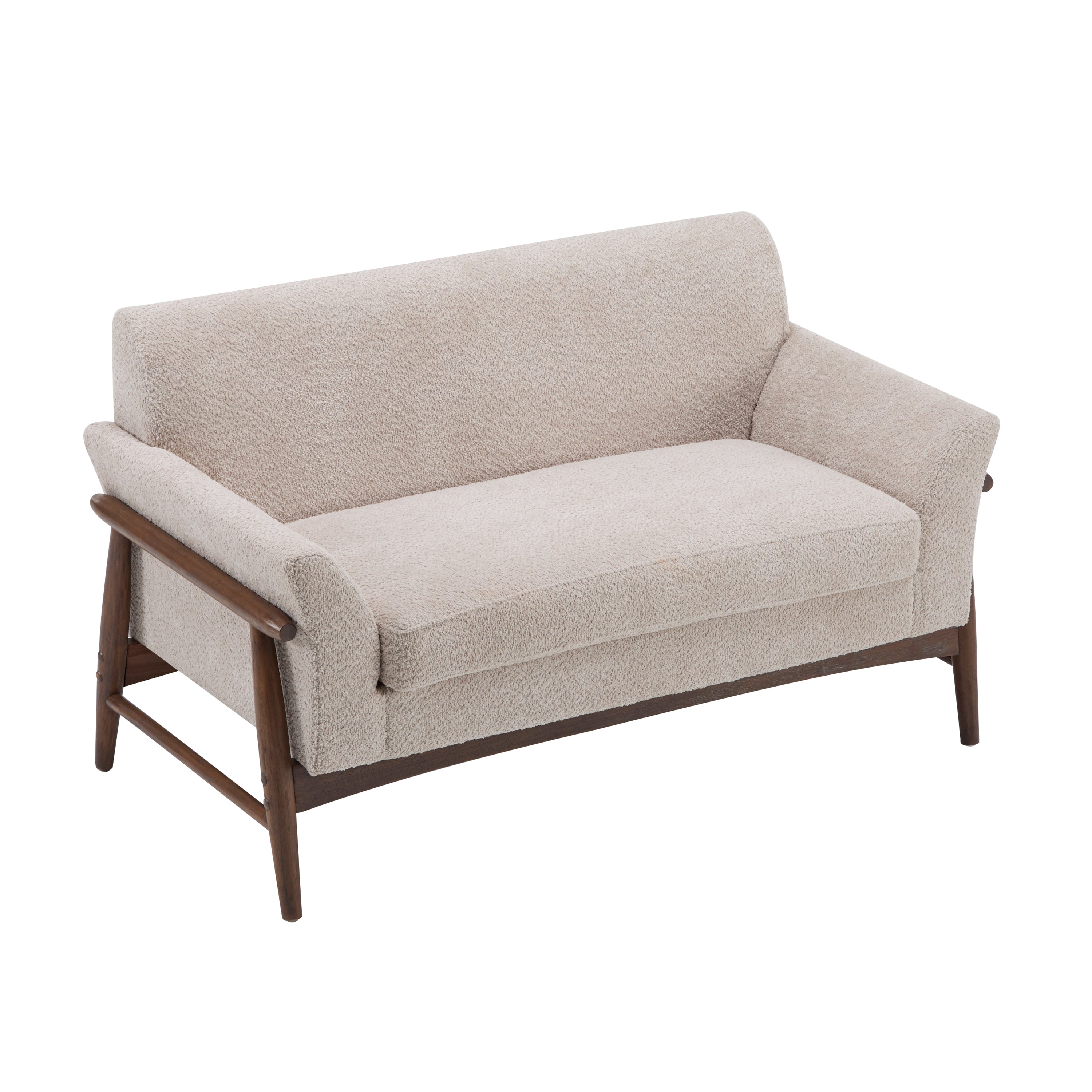 Haverhill Boucle Flared Arms Loveseat