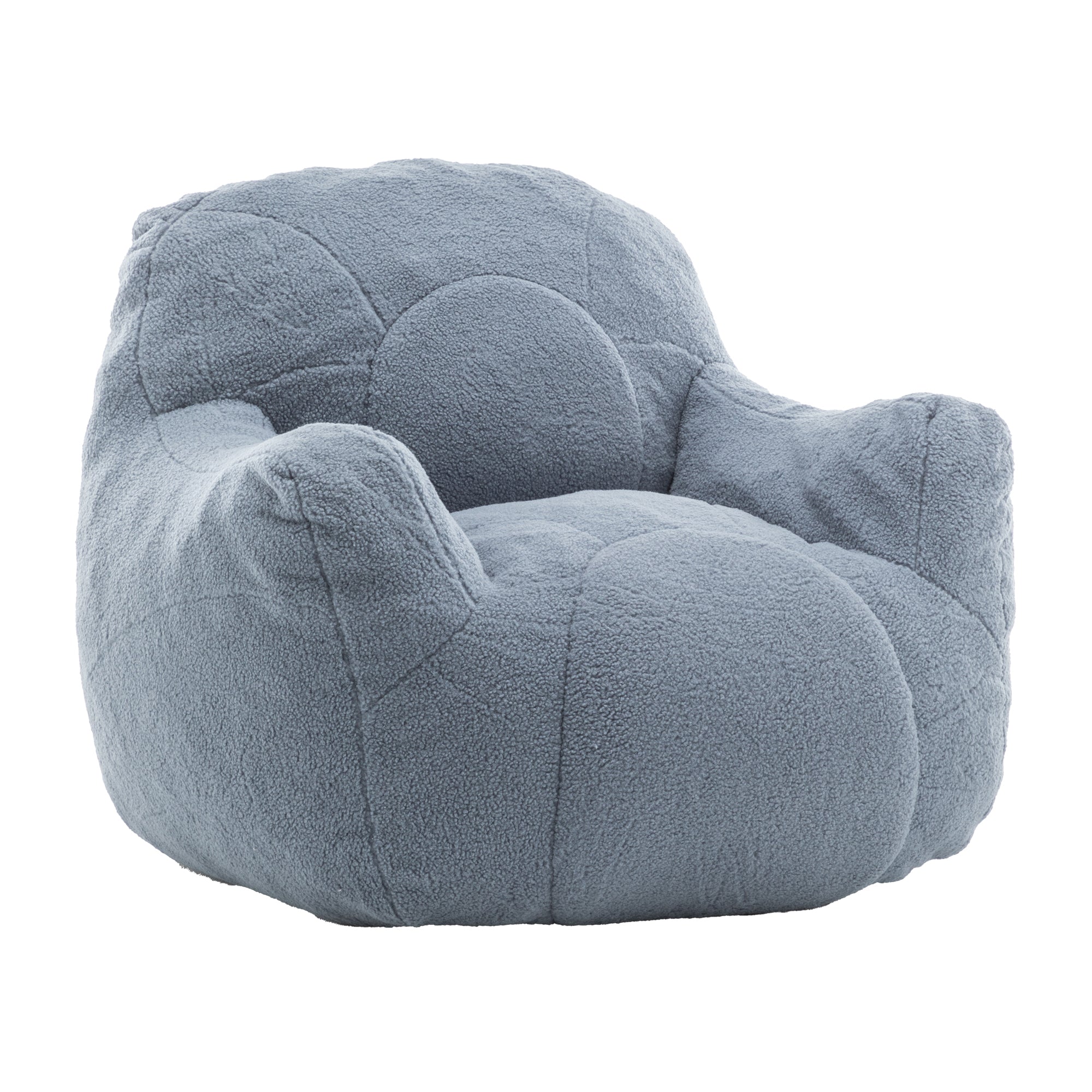 Tufted Memory Foam Bean Bag Chair